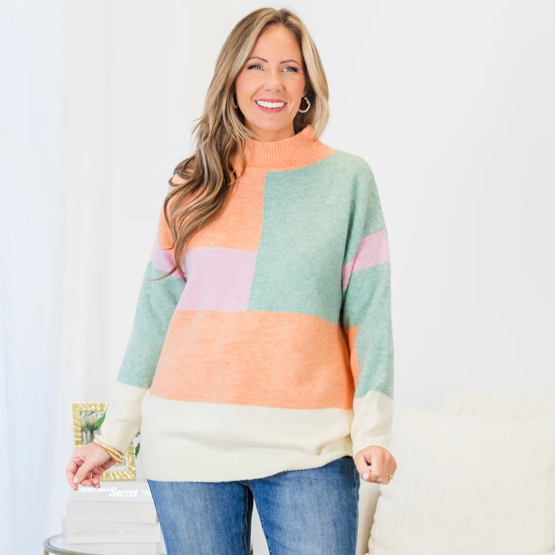 Stolen Moments Sweater, Multi - Weilaico