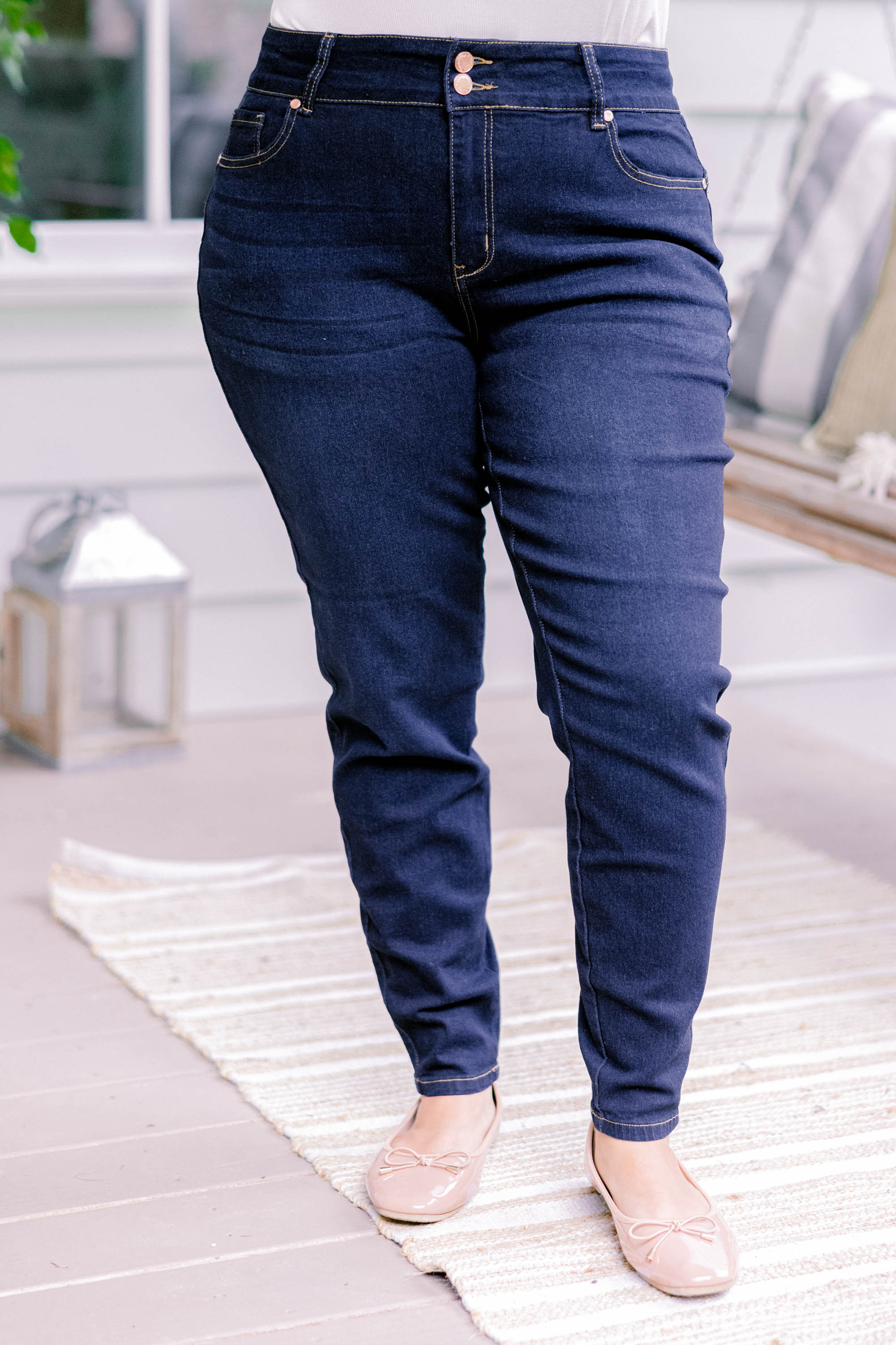 Without Hesitation Jeans, Blue - Weilaico
