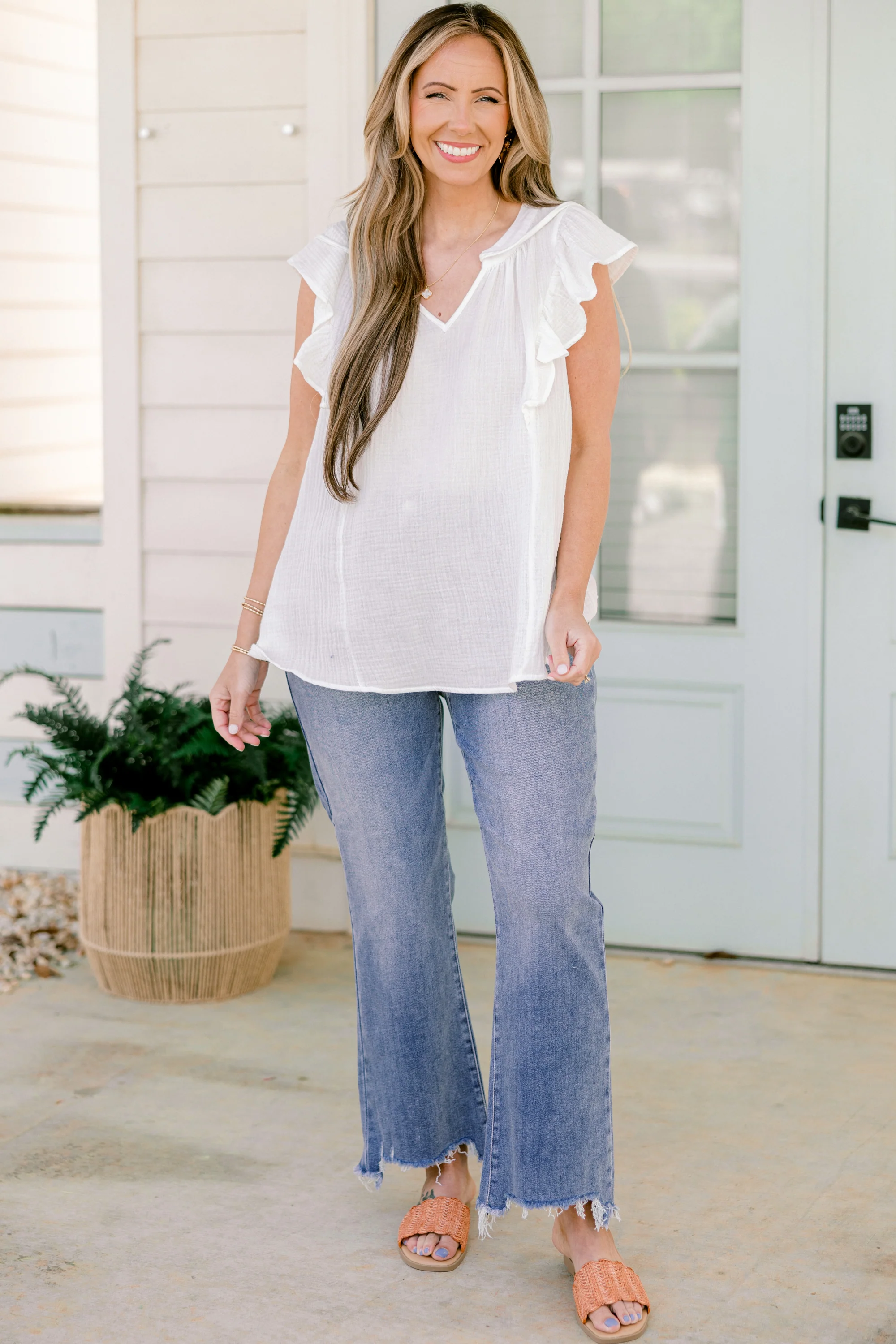 Just A Reminder Jeans, Medium Wash - Weilaico