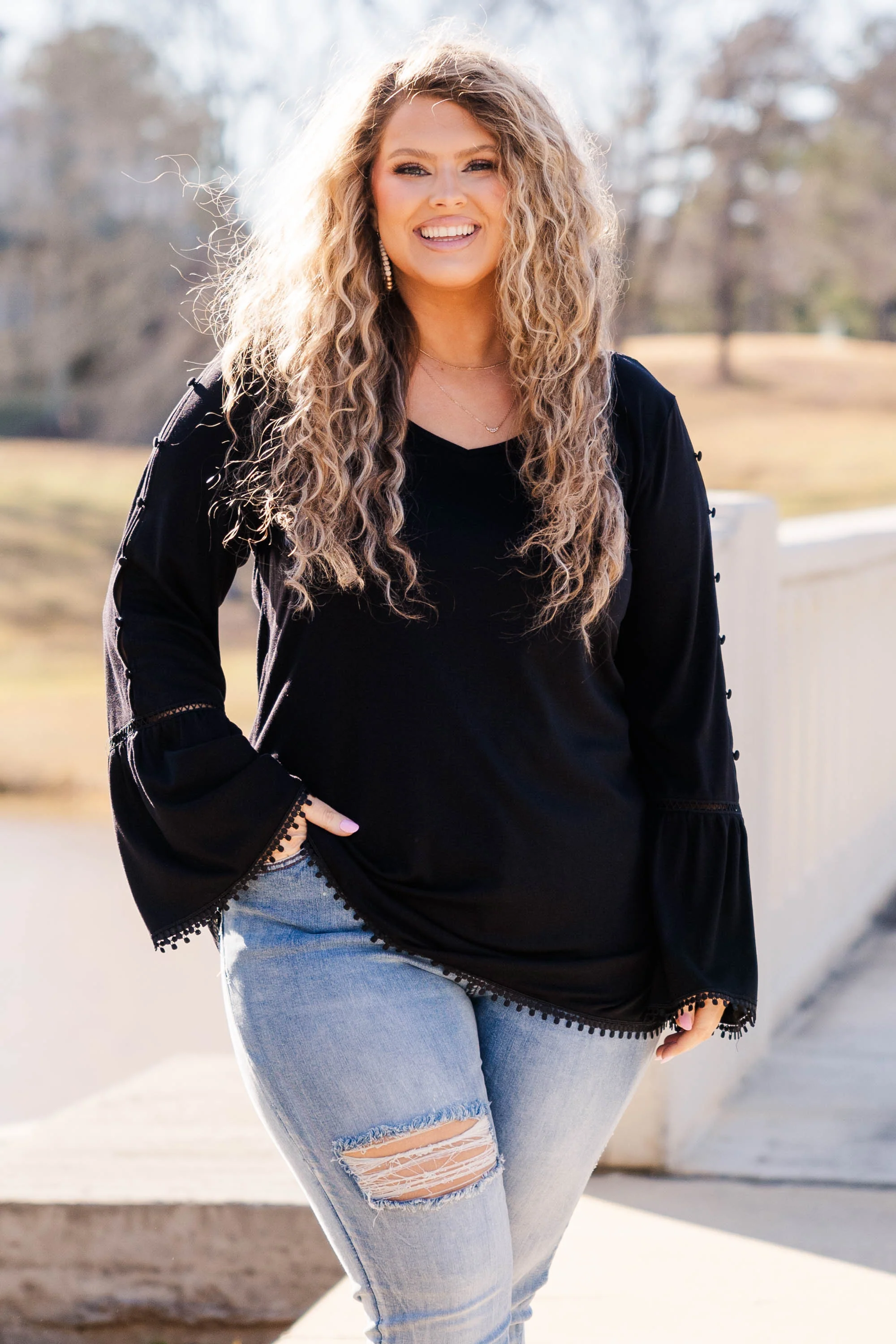 My Biggest Secret Top, Black - Weilaico