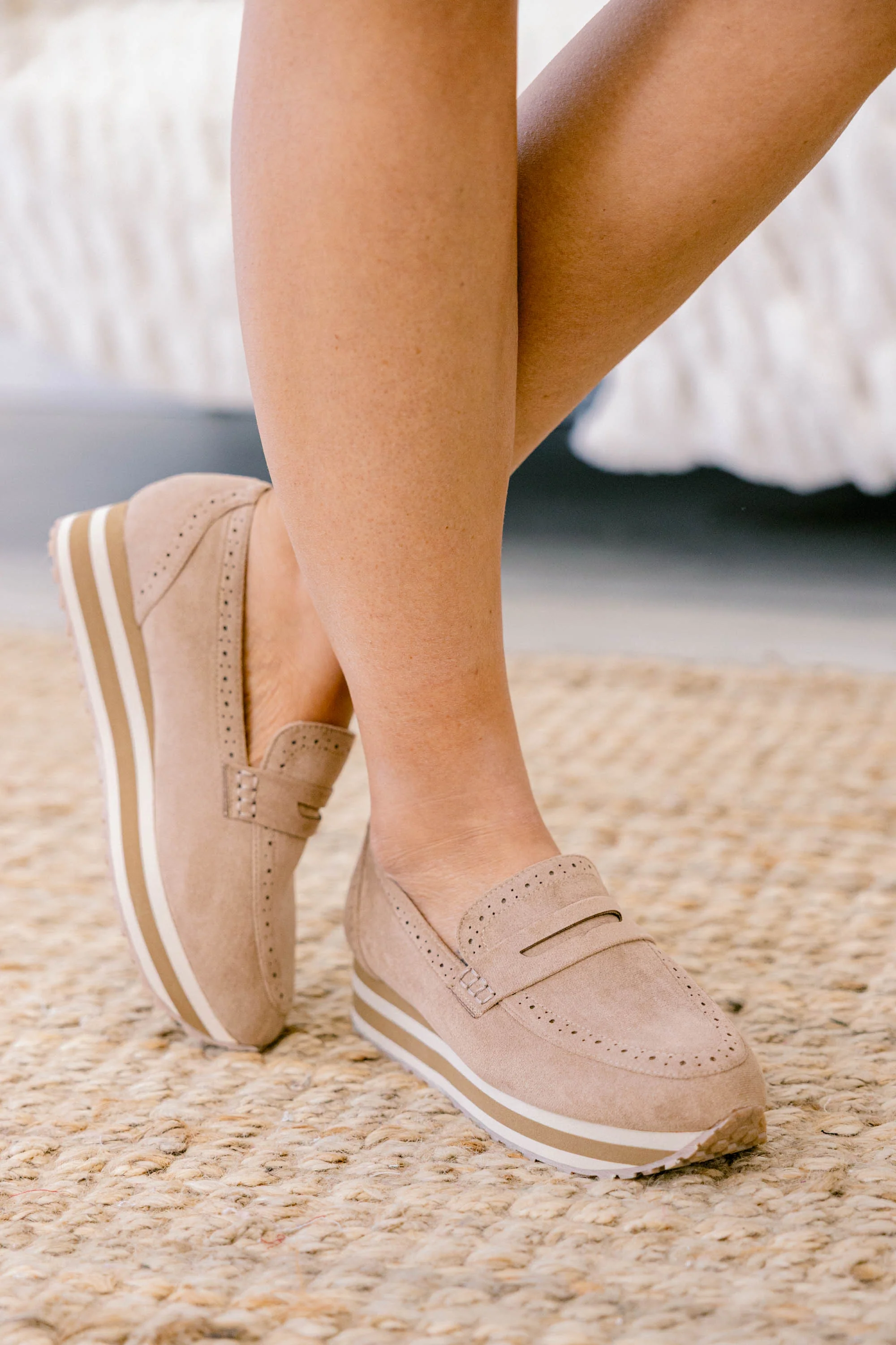 Met In The Fall Sneakers, Taupe - Weilaico