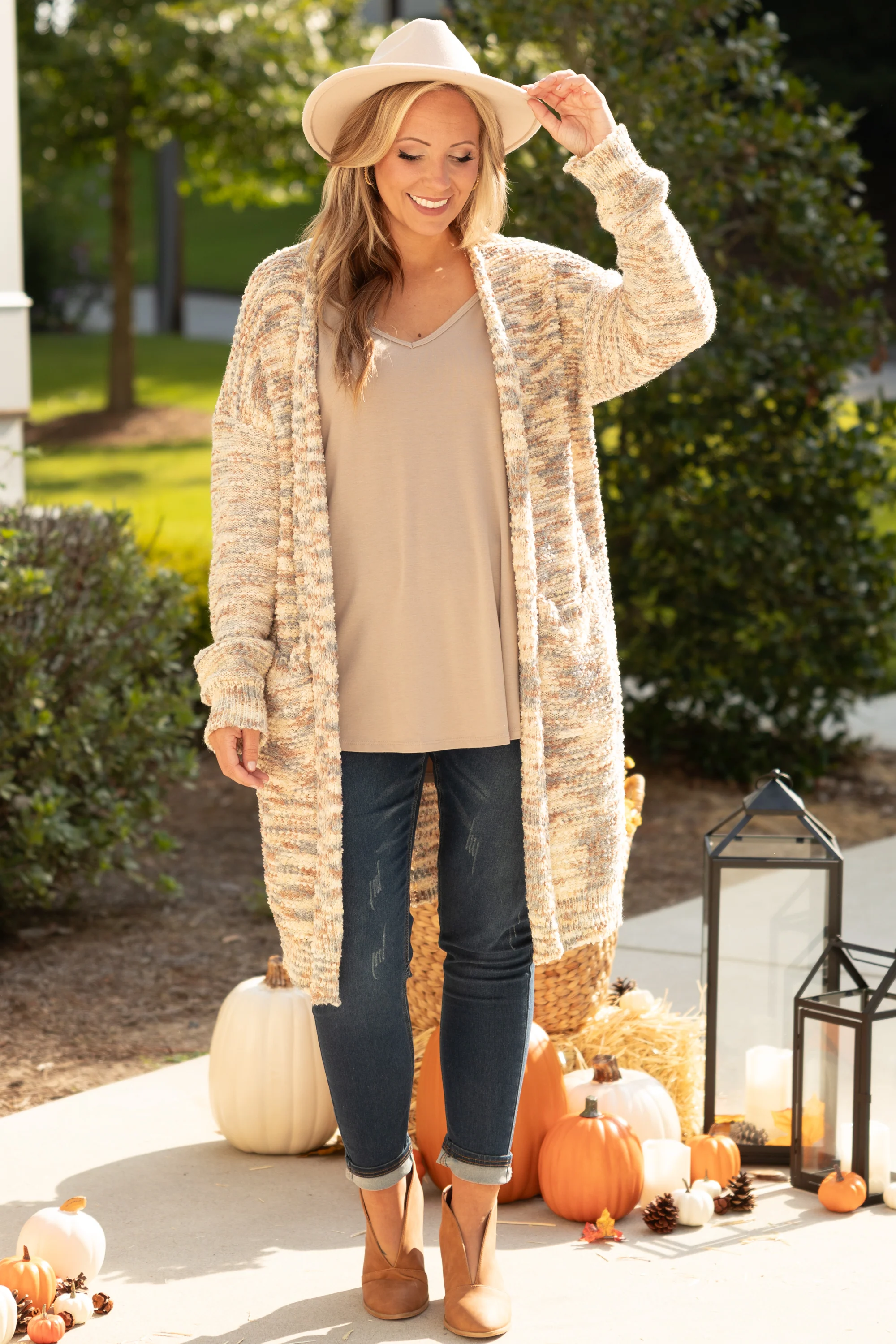 These Arms Of Mine Cardigan, Grey - Weilaico