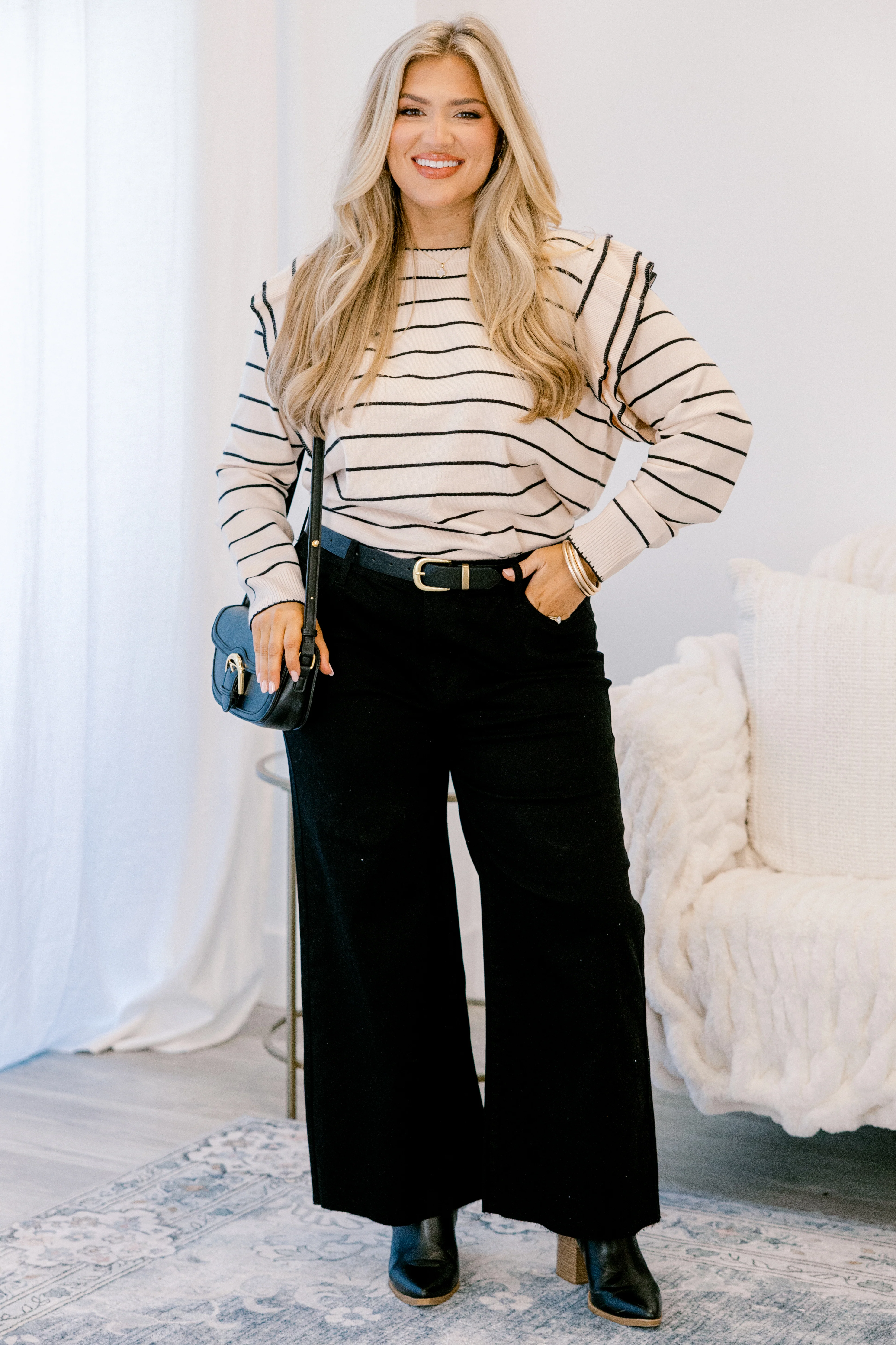 Forever Daydreaming Jeans, Black - Weilaico