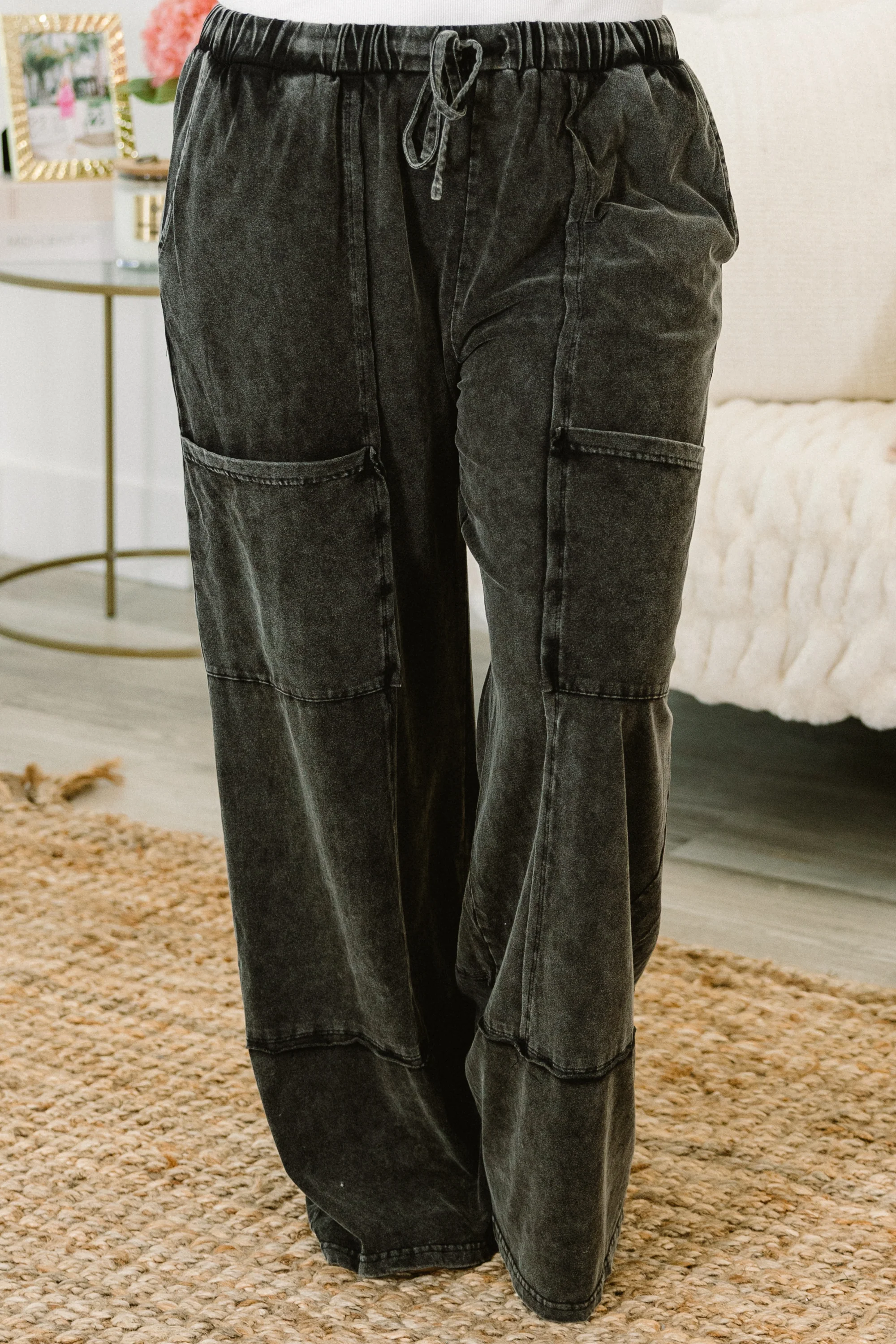 Mind Made Up Pants, Black - Weilaico