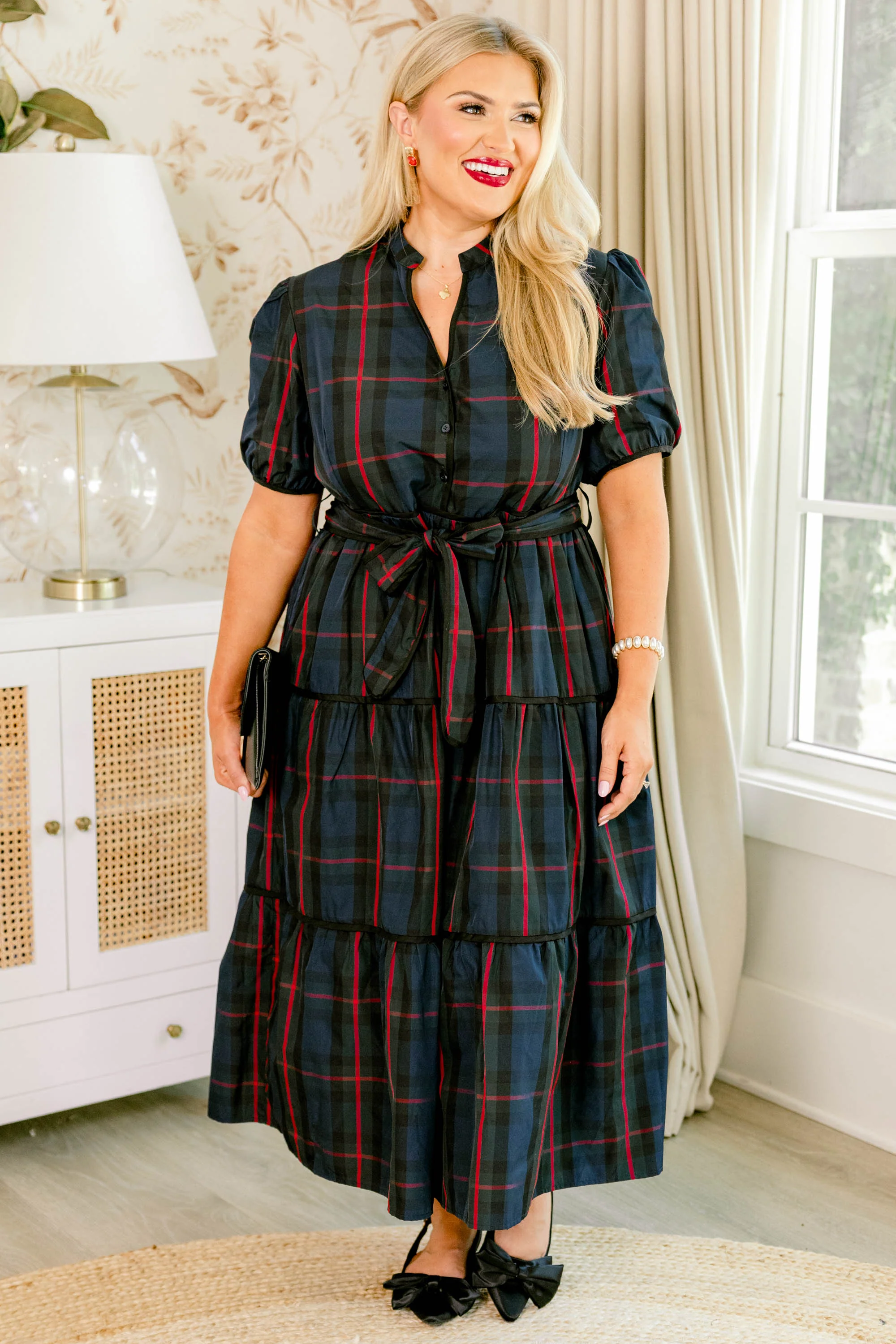 Hope Of It All Dress, Blue - Weilaico