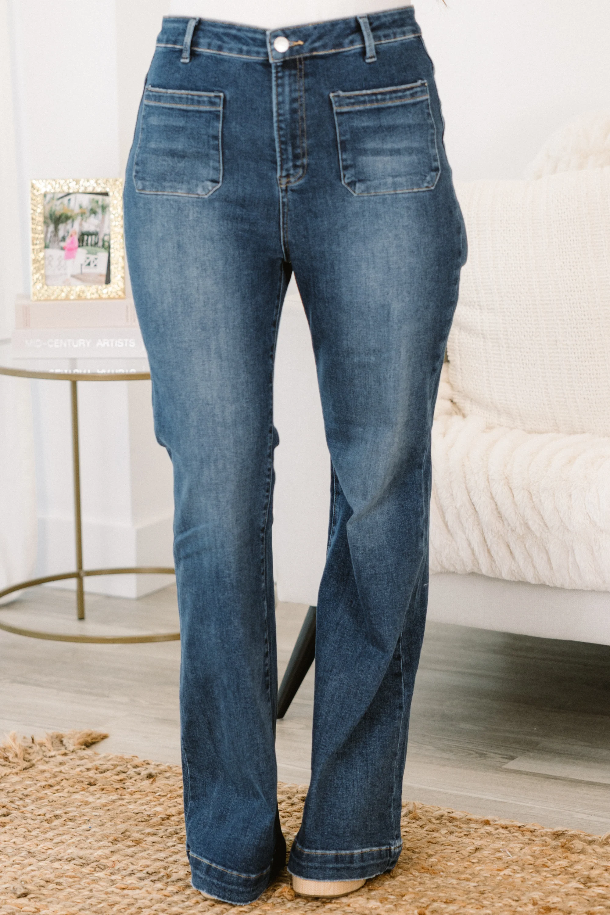 No Comparison Jeans, Dark - Weilaico