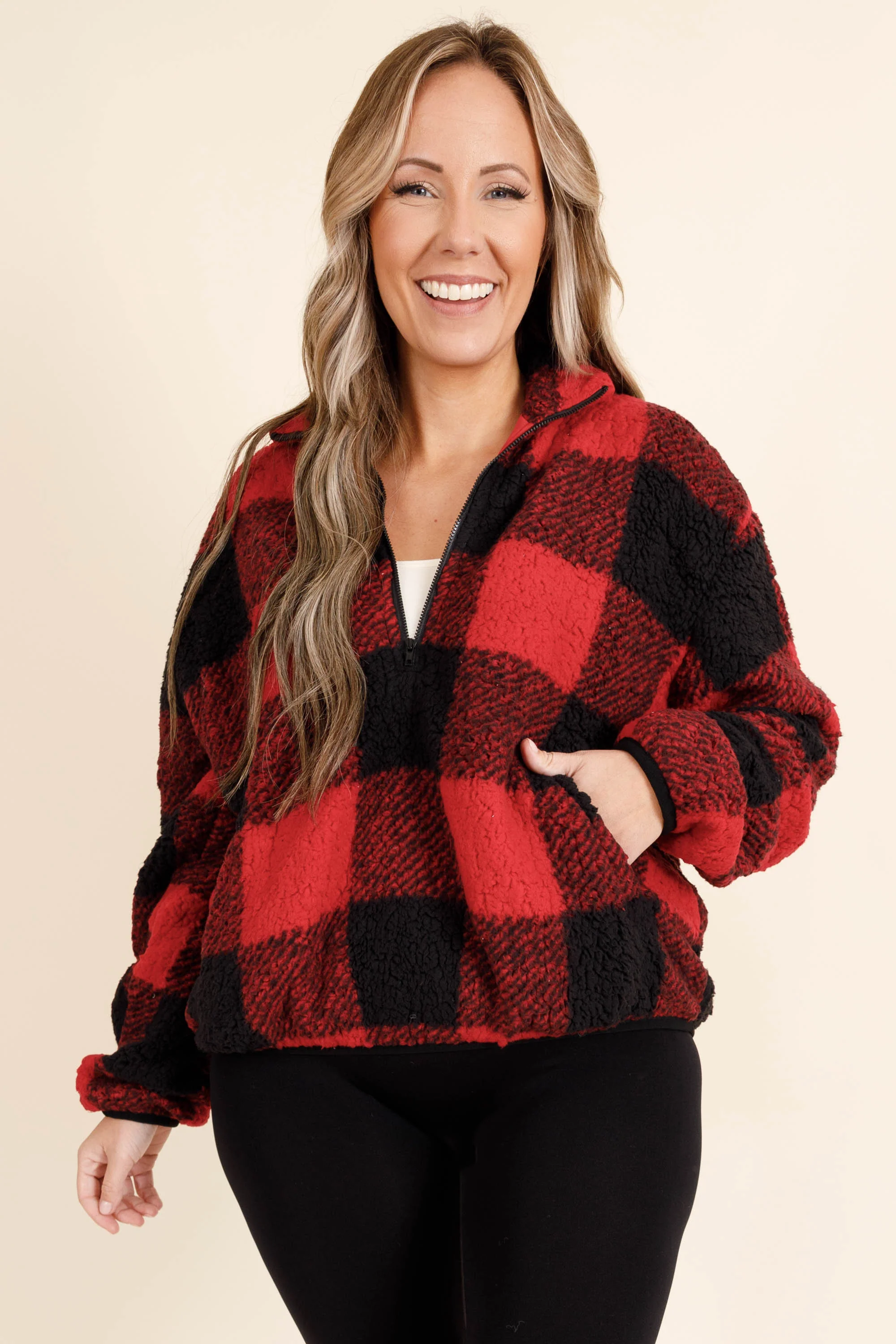 Infinite Memories Top, Red - Weilaico