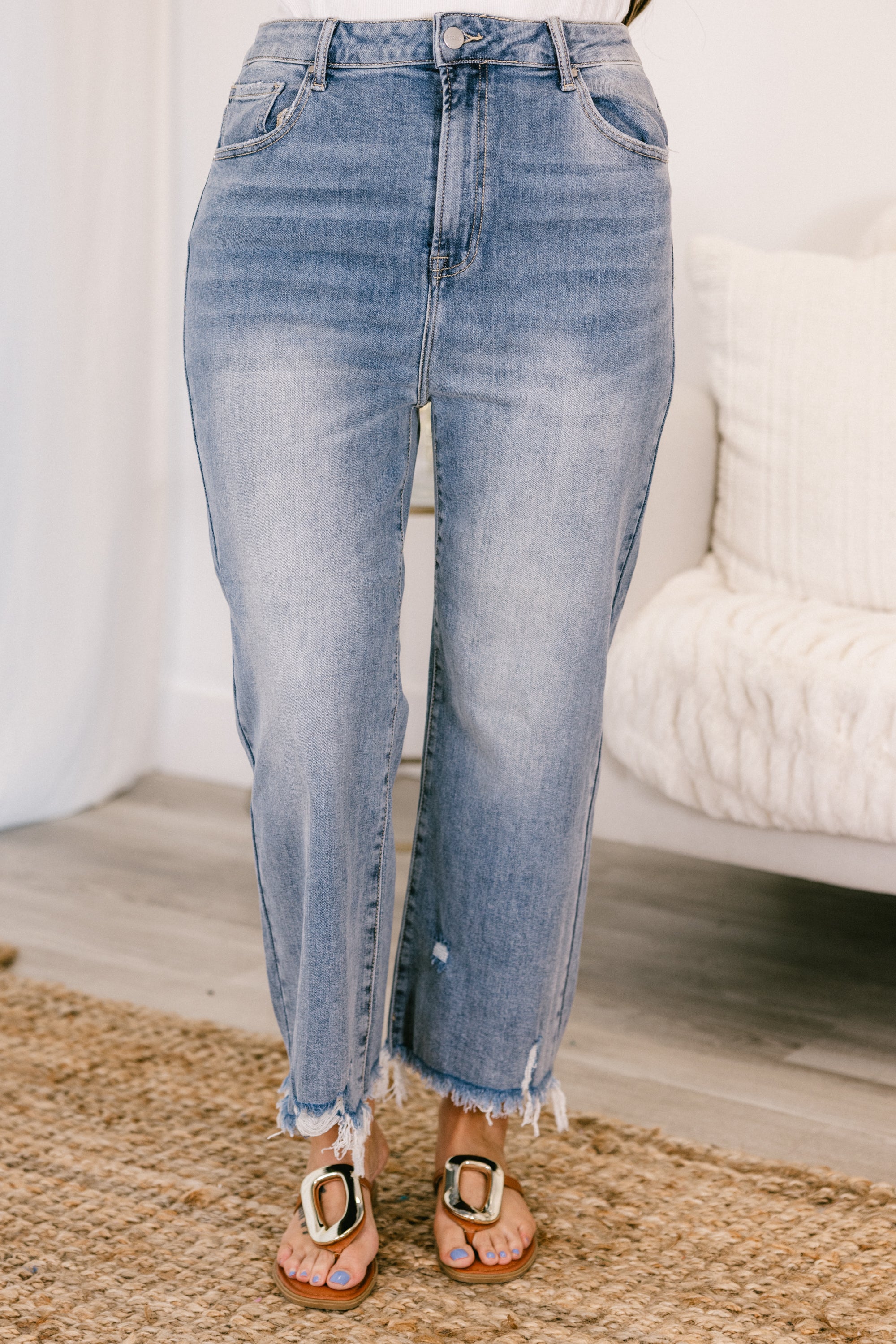 Where We Go Jeans, Light Wash - Weilaico