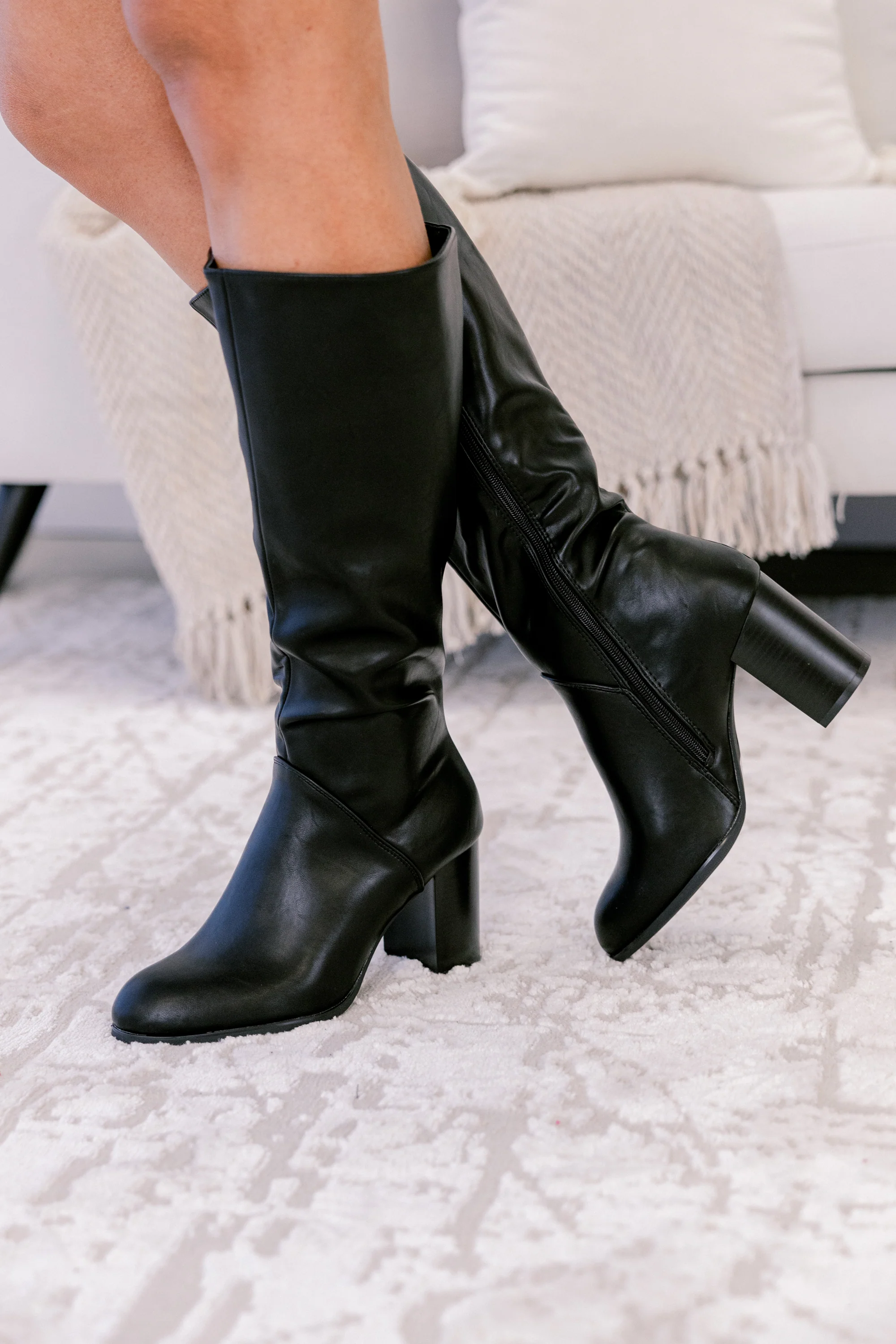 No Complaints Boots, Black - Weilaico