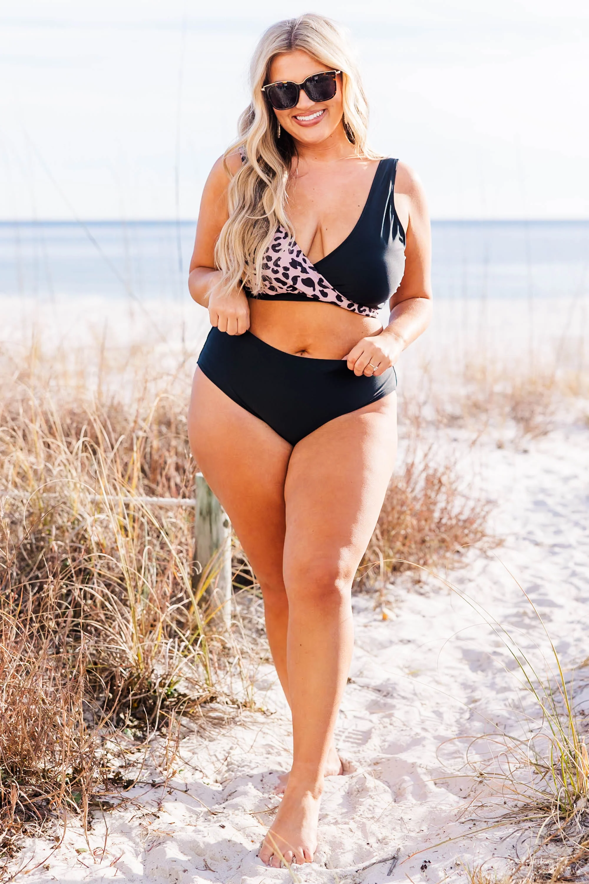 Catch Flights Swim Bottom, Black - Weilaico