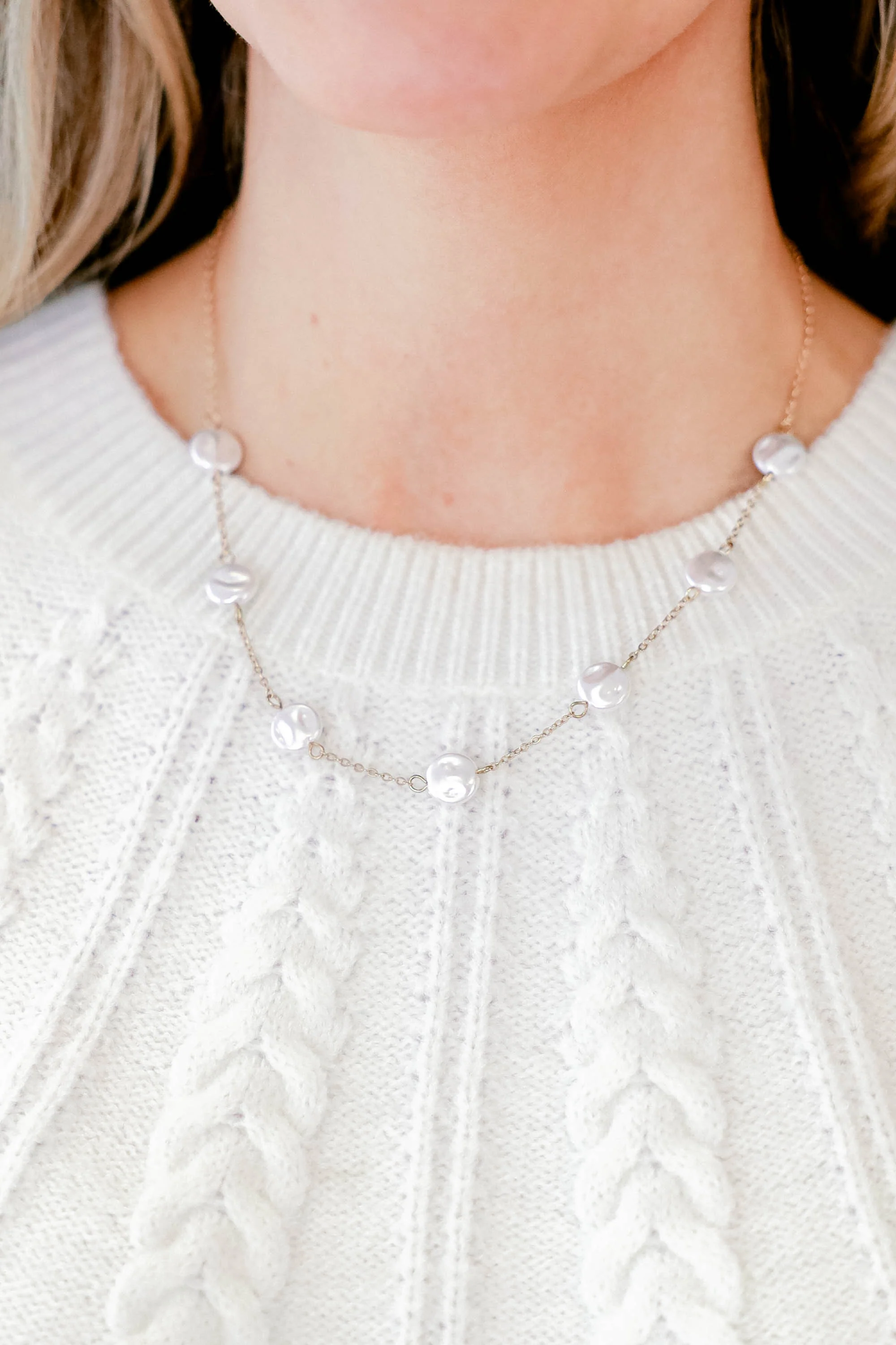 Love Songs For You Necklace, Gold - Weilaico