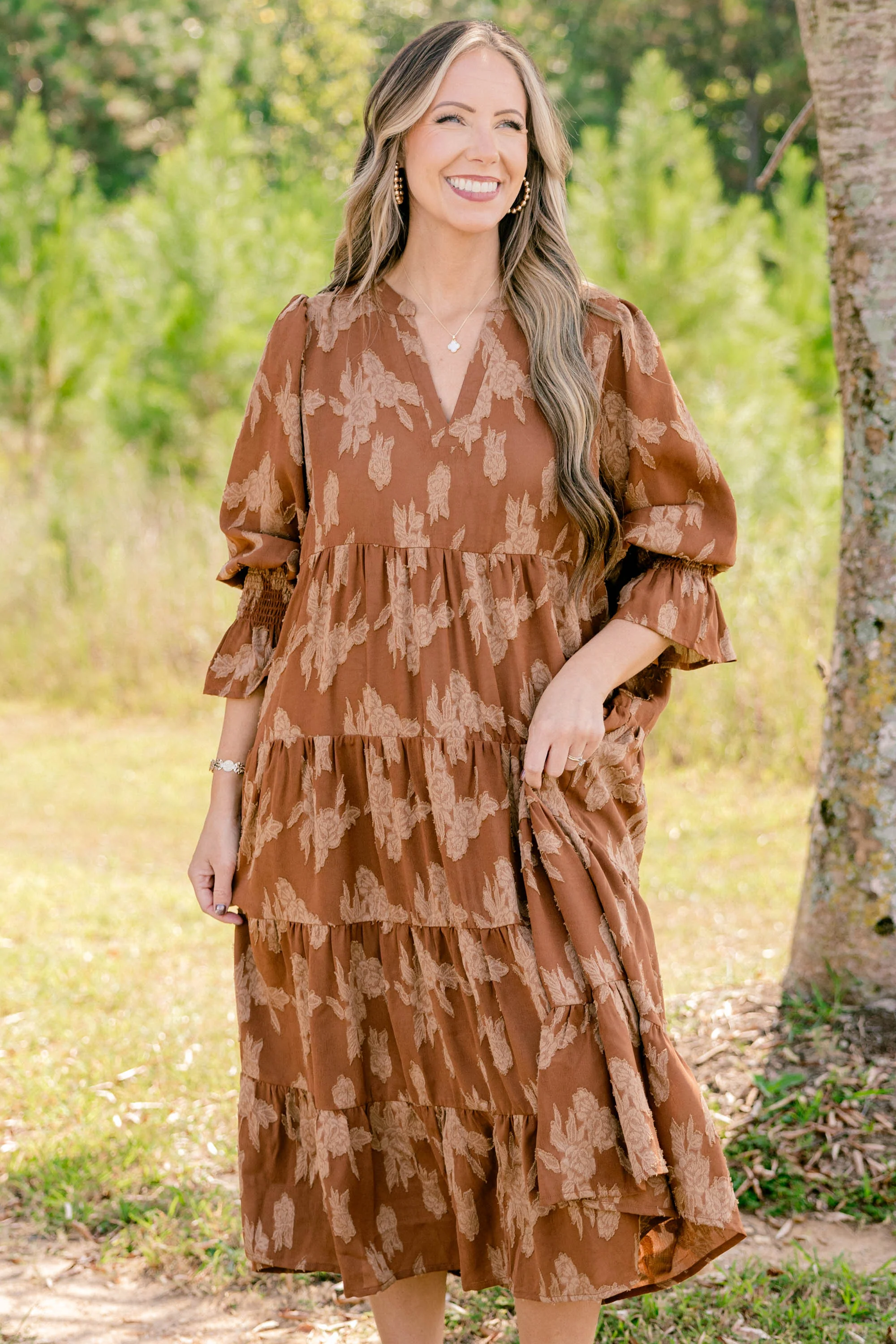 Love You So Dress, Rust - Weilaico