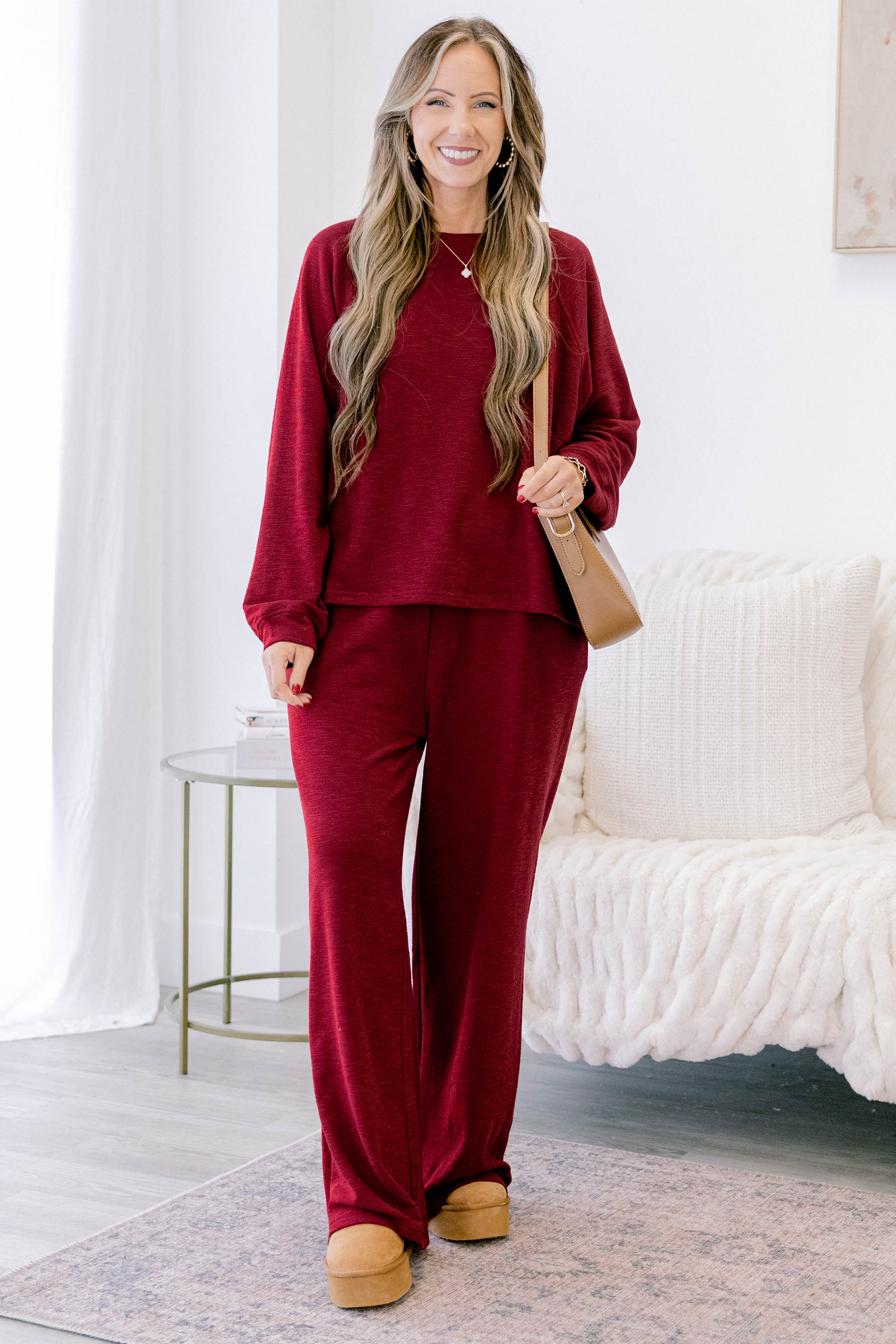 Lazy Saturday Nights Set, Cabernet - Weilaico