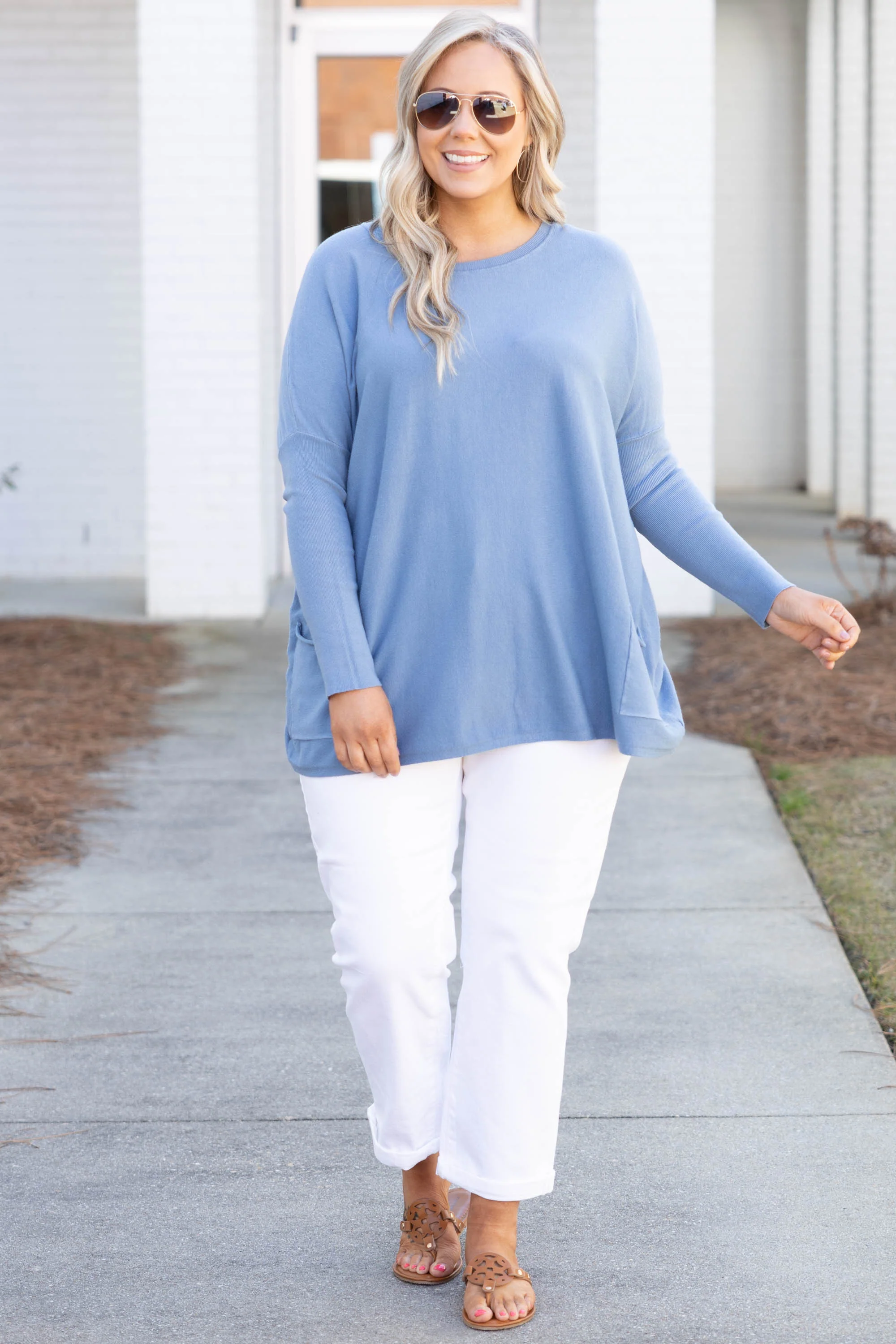 Always Loving Mom Jeans, White - Weilaico