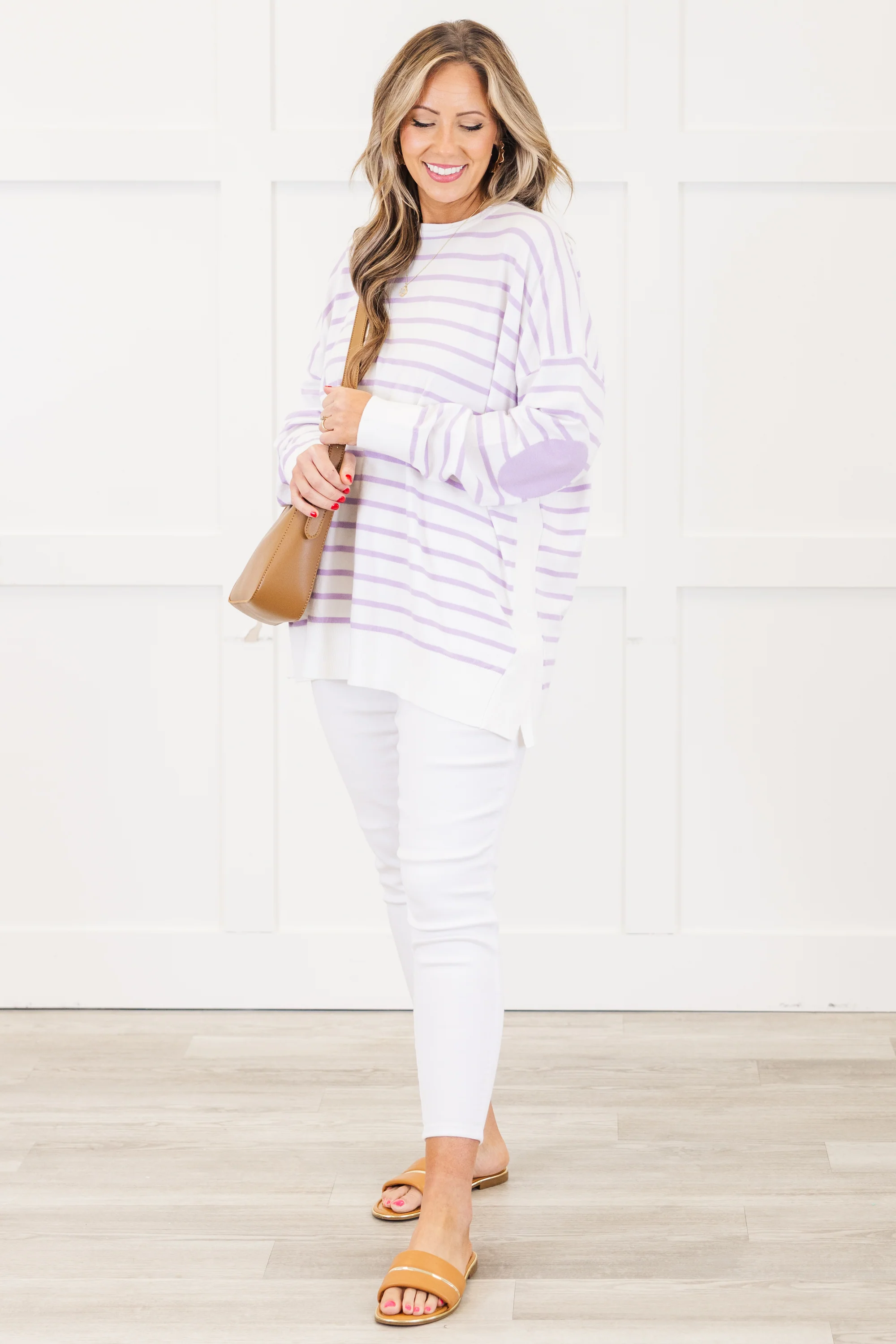 Romantic Nights Top, Lavender - Weilaico