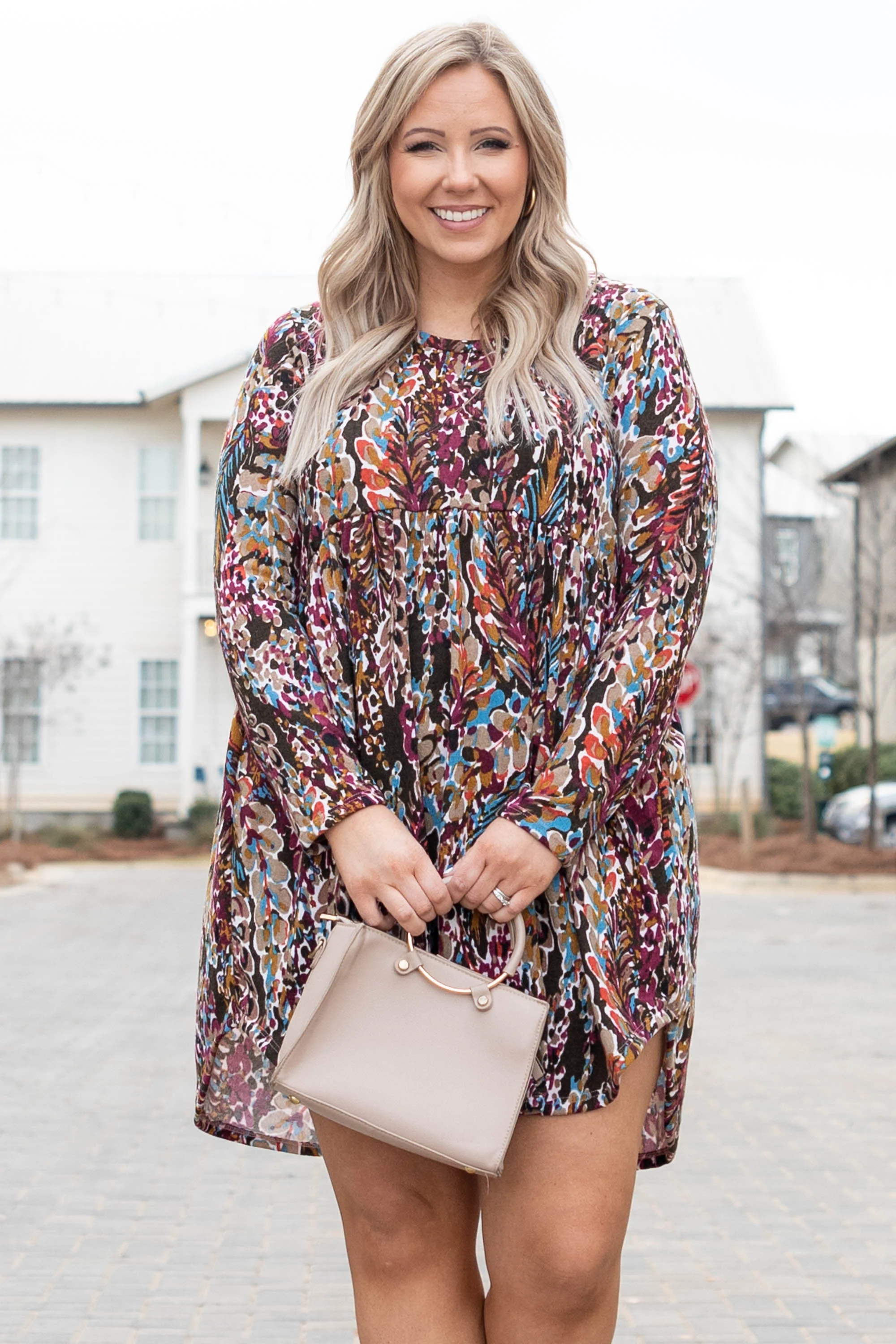 Start Fresh Dress, Olive - Weilaico