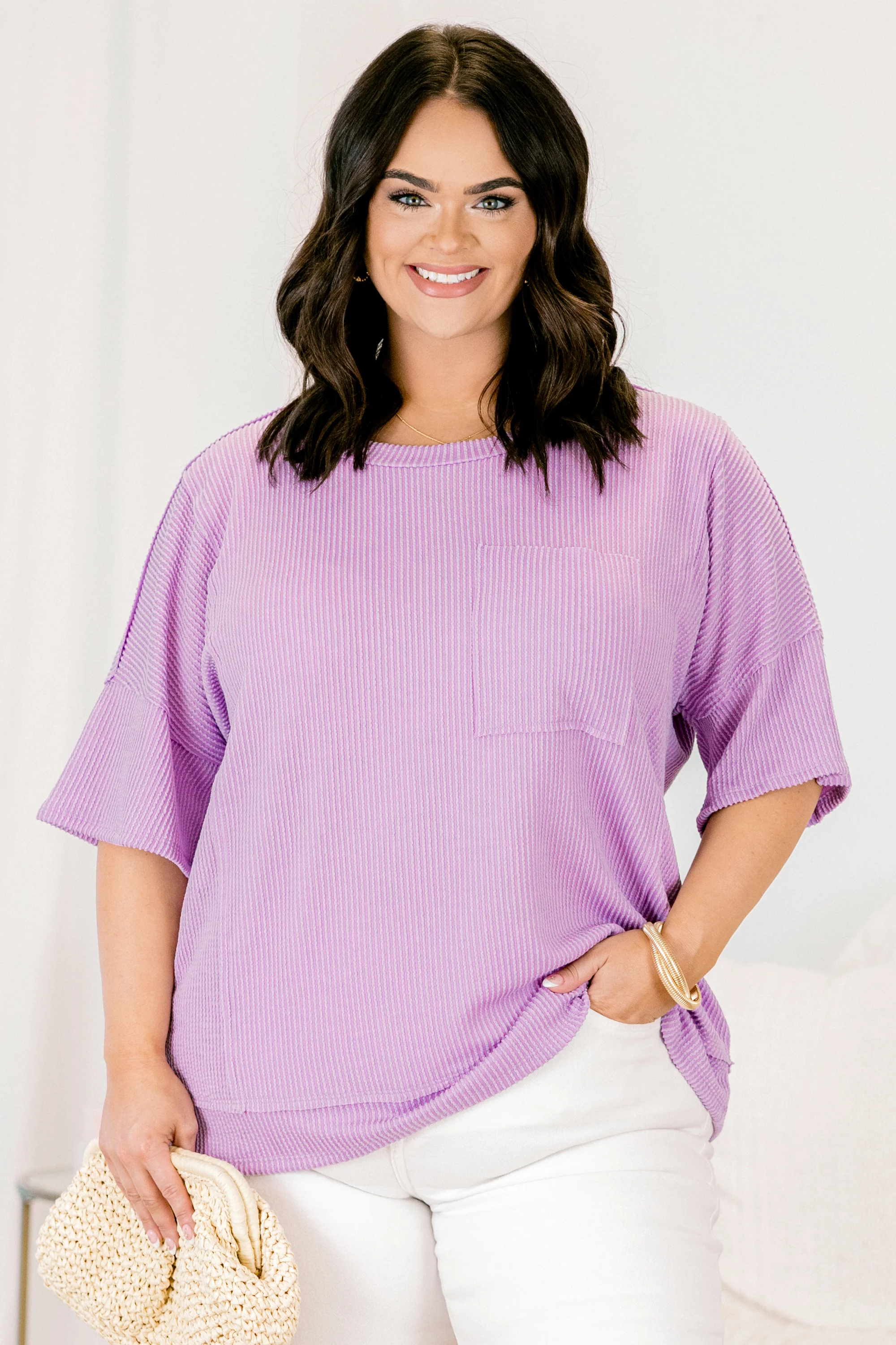 Around Love Top, Lilac - Weilaico