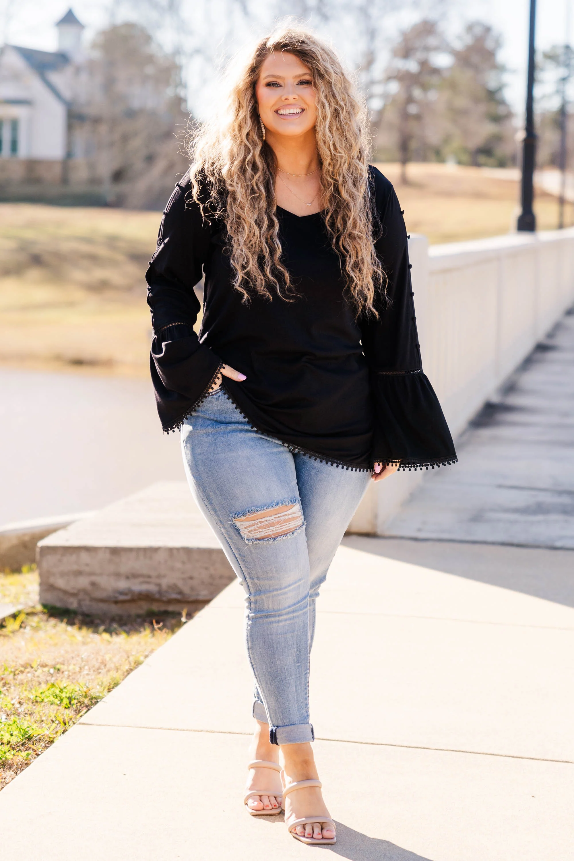 My Biggest Secret Top, Black - Weilaico