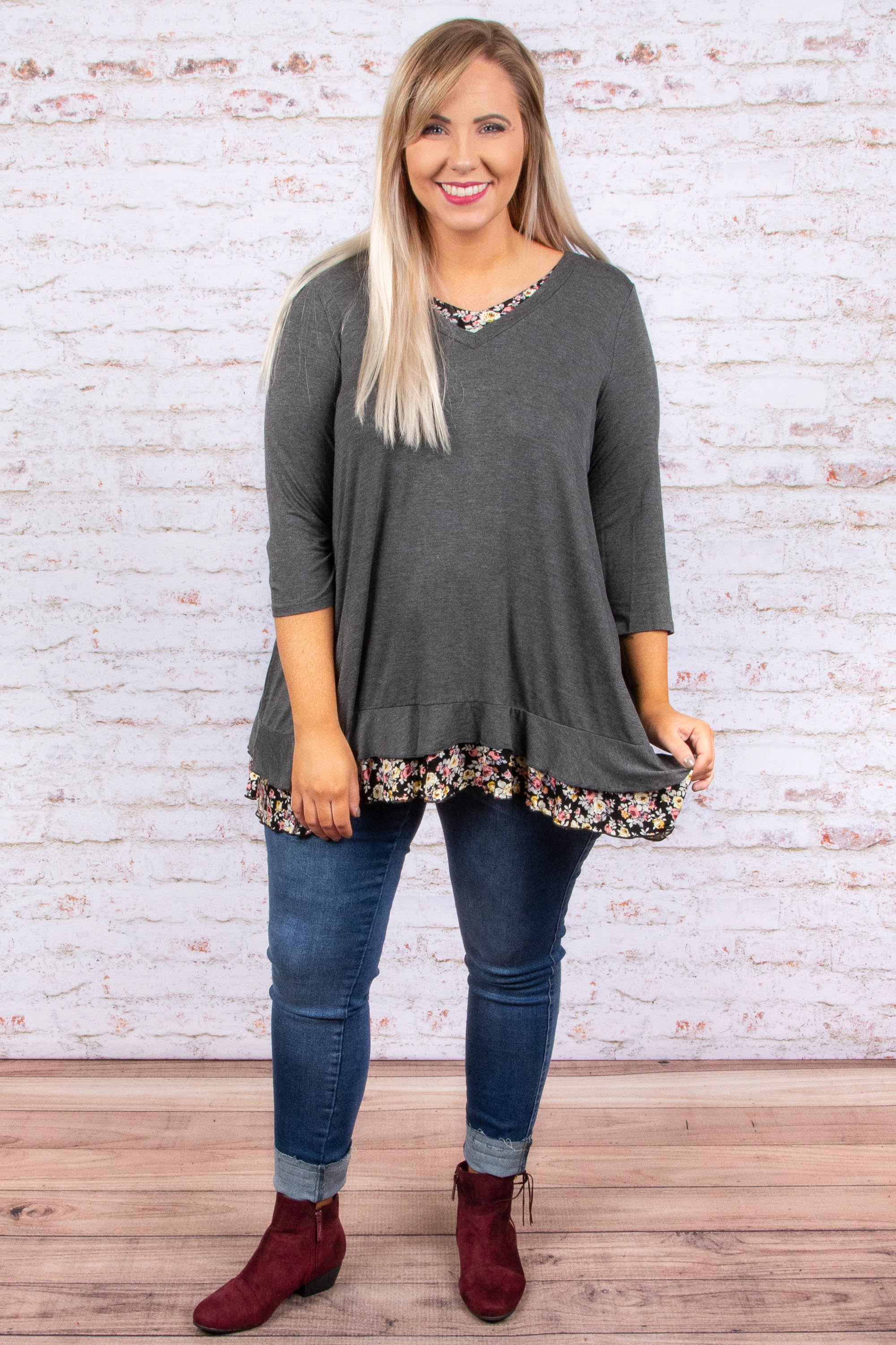 Casting Shadows Skinny Jeans, Medium Wash - Weilaico