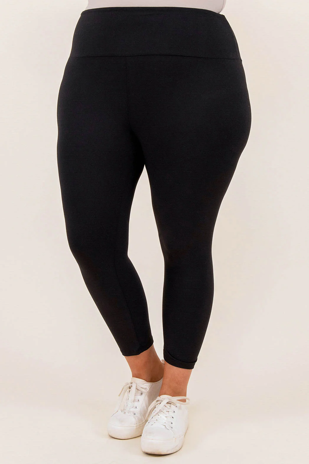 The Perfect Capri Fit Leggings, Black - Weilaico