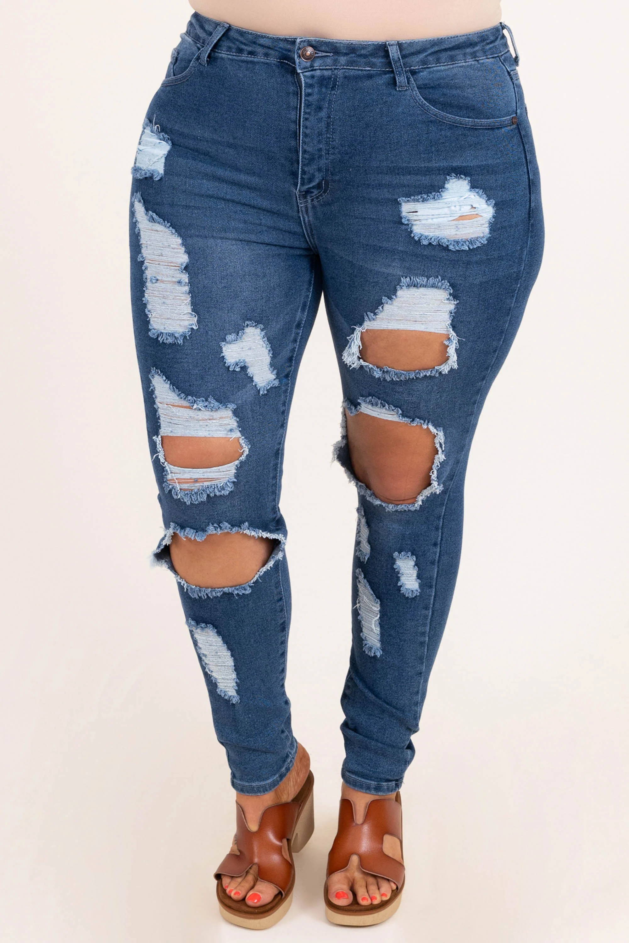 Not This Time Jeans, Medium - Weilaico