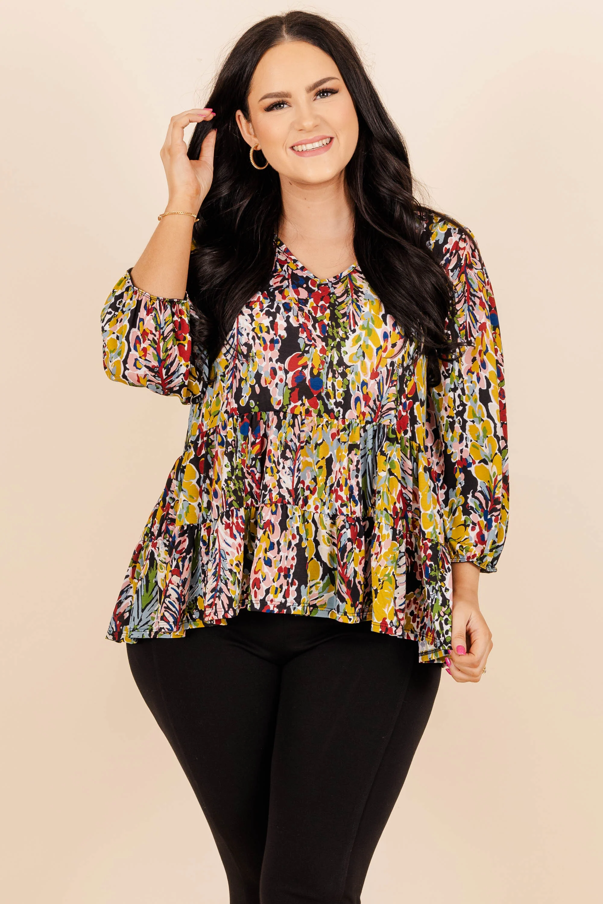 Claim Your Truth Top, Green - Weilaico