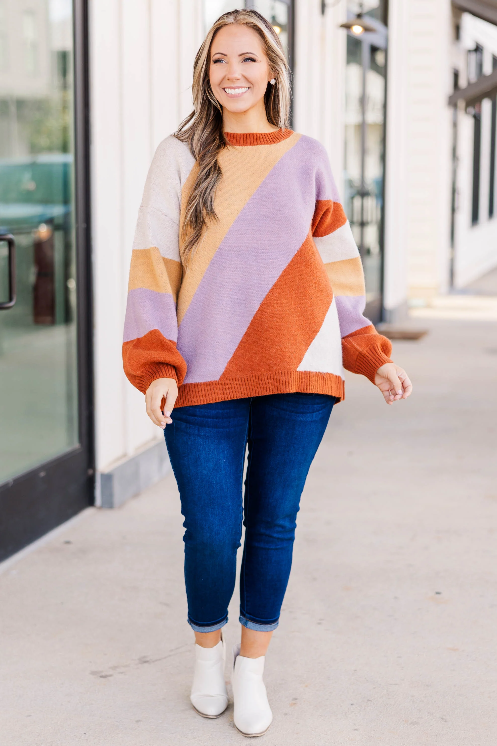 Skyfall Top, Lavender Combo - Weilaico