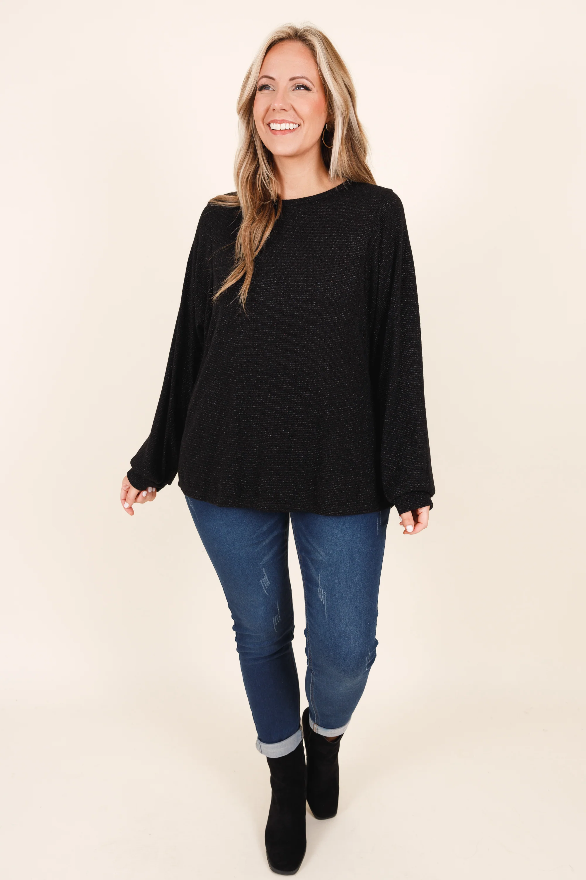 New Reality Sweater, Black - Weilaico