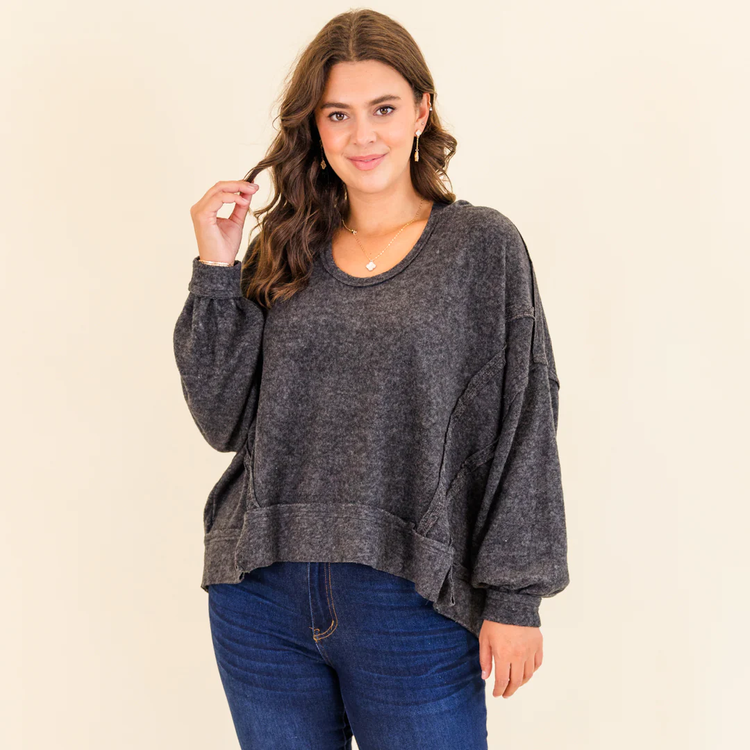 Get Cozy Hoodie, Black - Weilaico