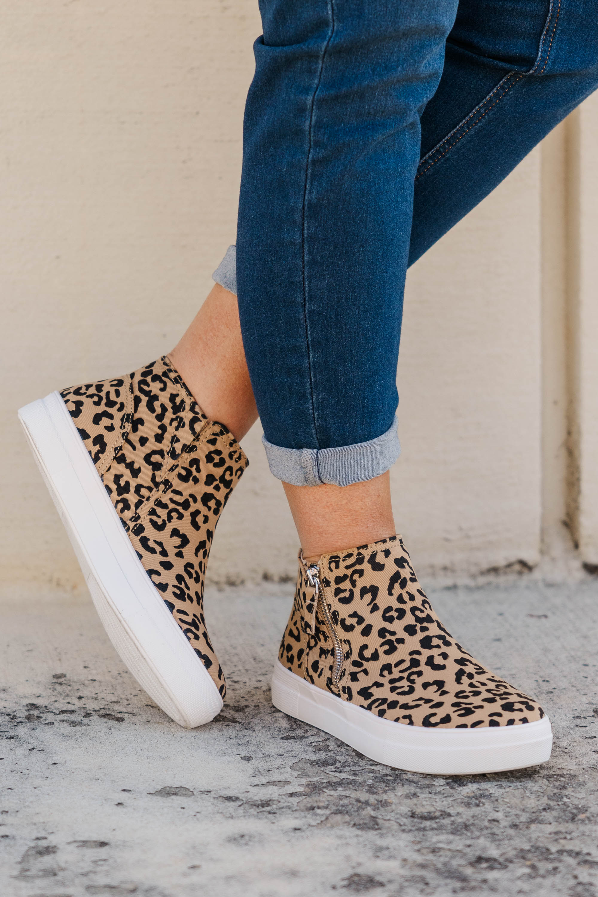 Into The Jungle Sneakers, Leopard - Weilaico