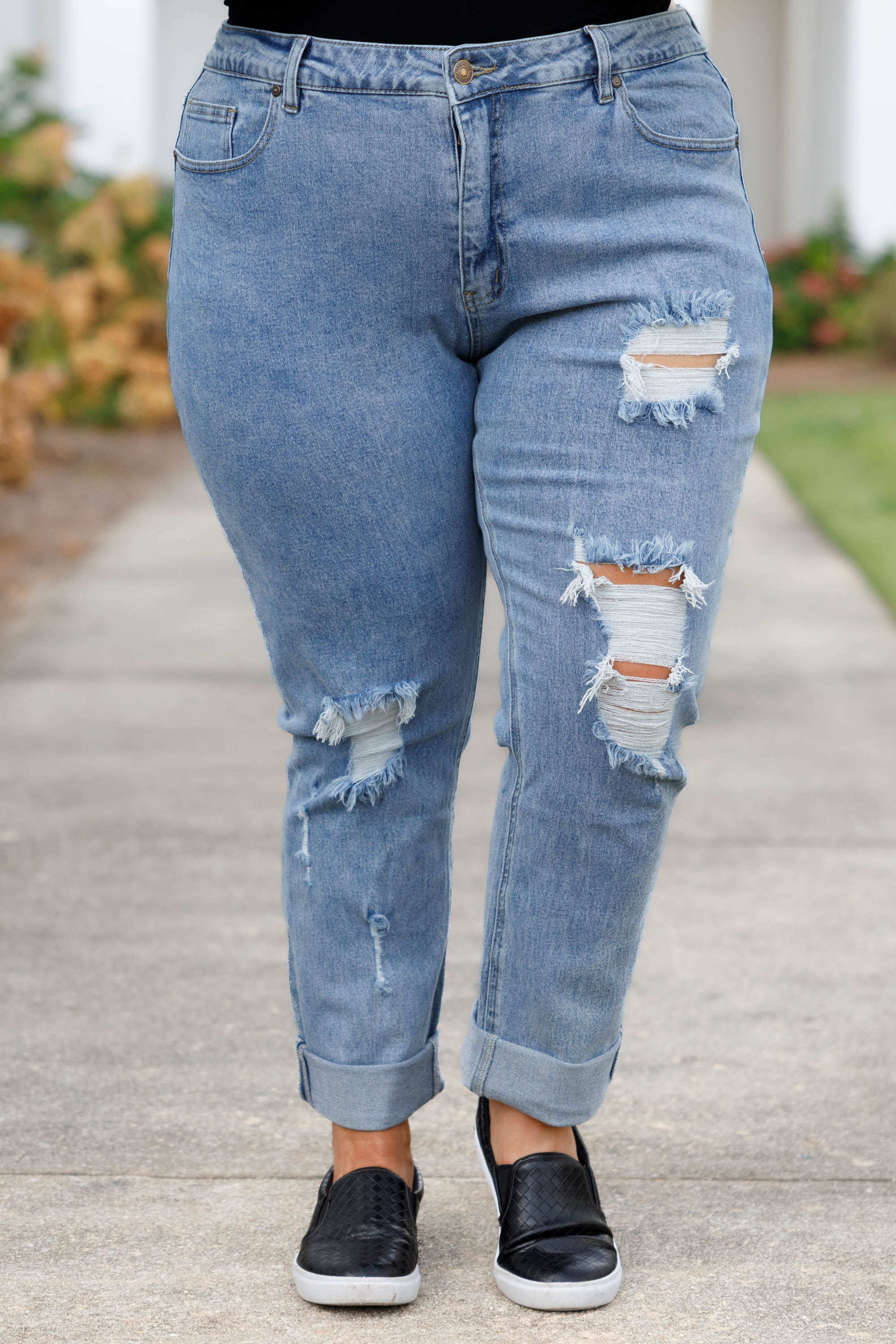Have It My Way Jeans, Light Wash - Weilaico
