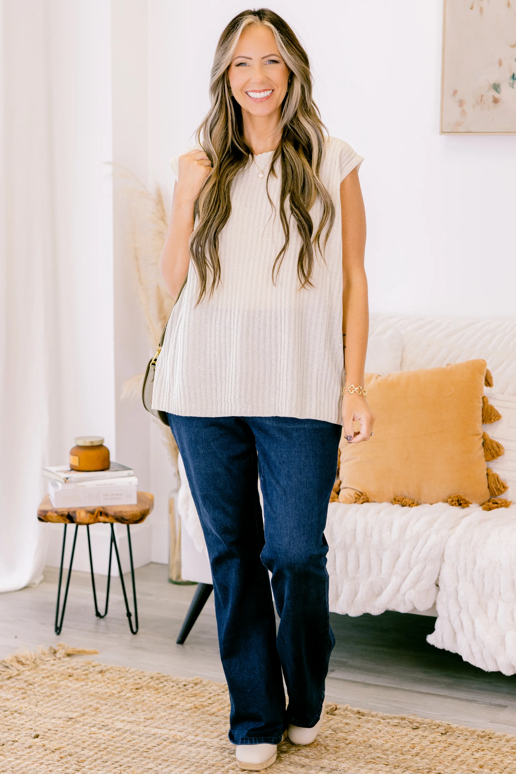 In Vacay Mode Top, Ivory - Weilaico