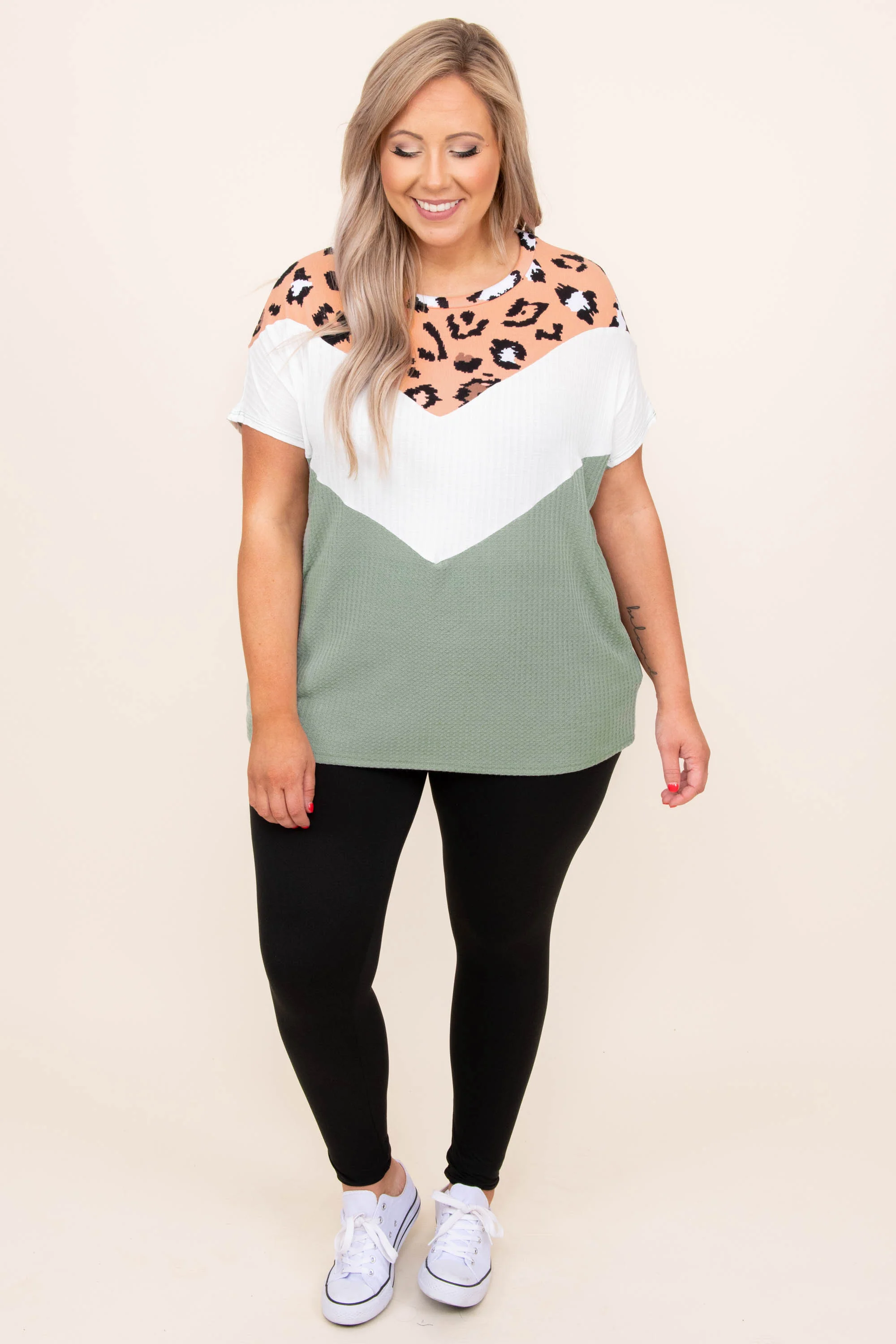 Sting Like A Bee Leggings, Black - Weilaico