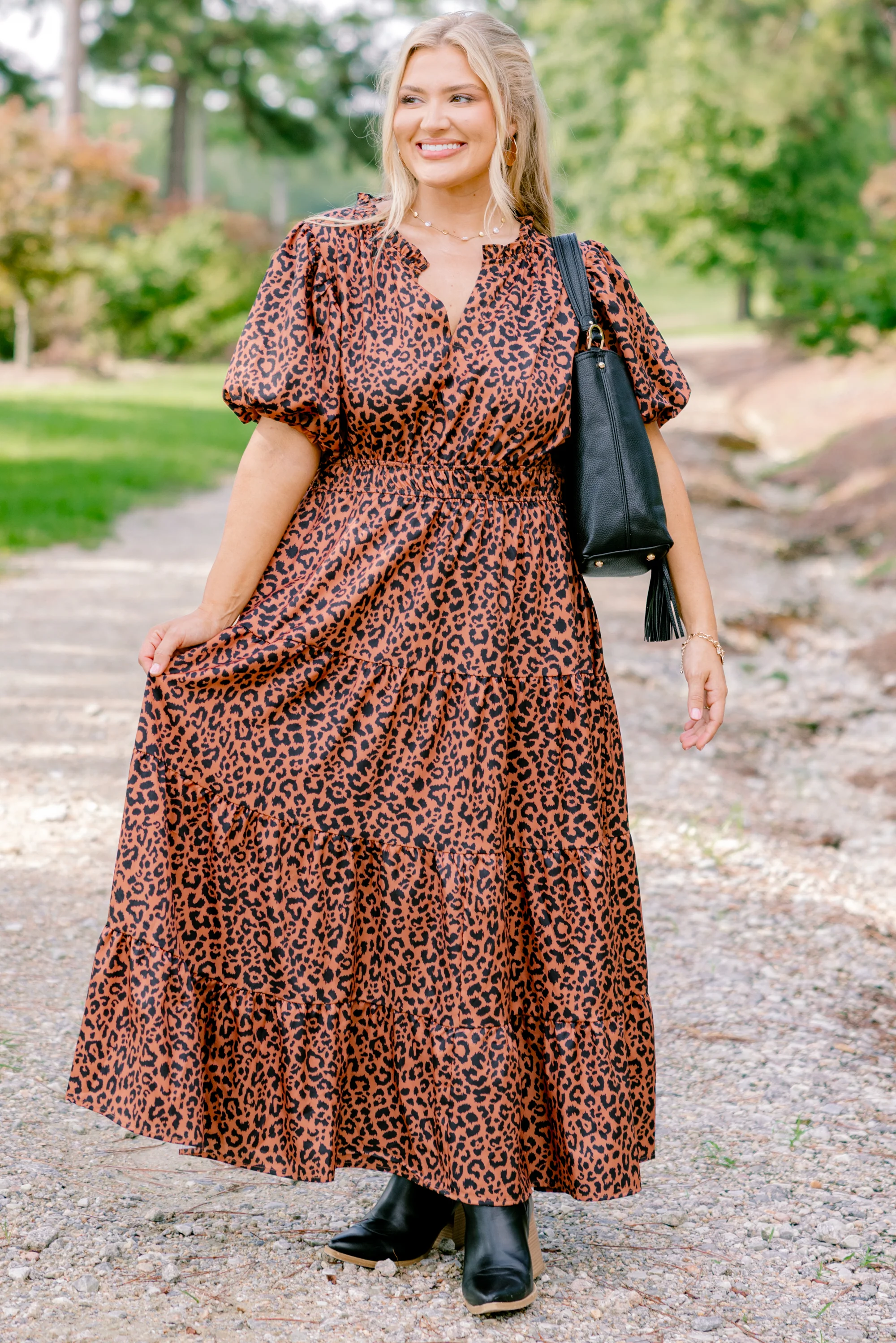 Everything I Love Dress, Leopard - Weilaico