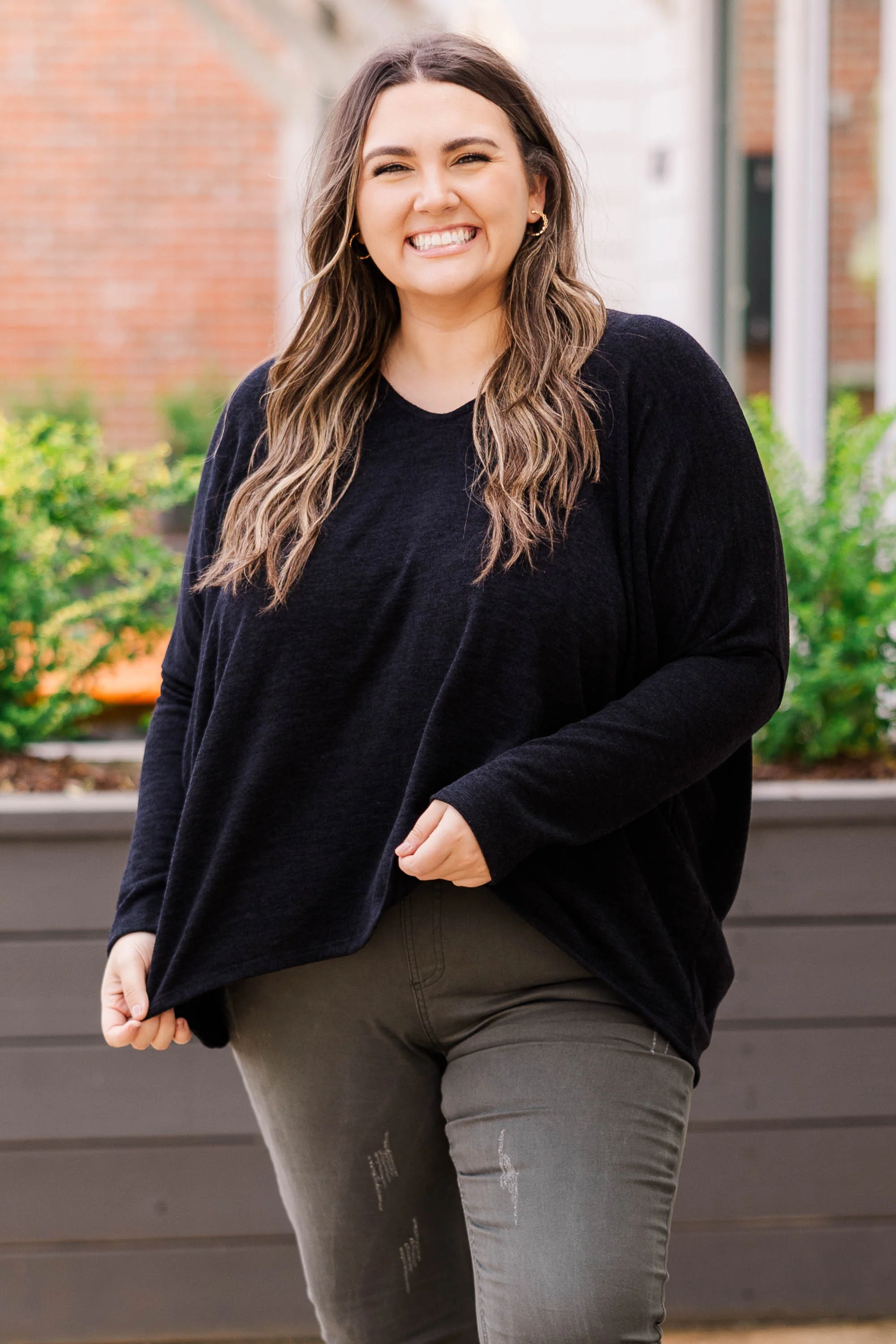 The True You Top, Black - Weilaico