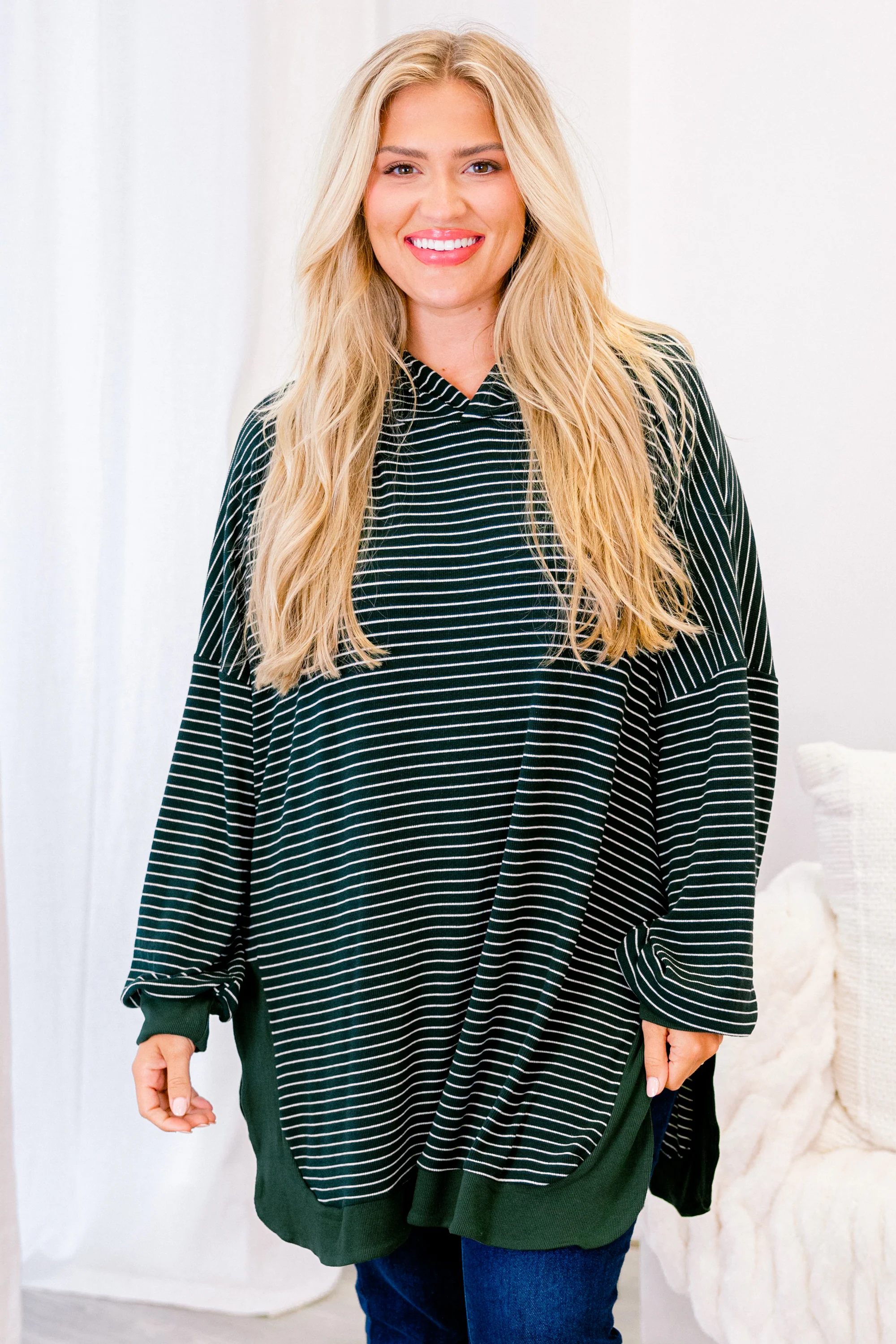 Don't Fall Tonight Hoodie, Olive - Weilaico