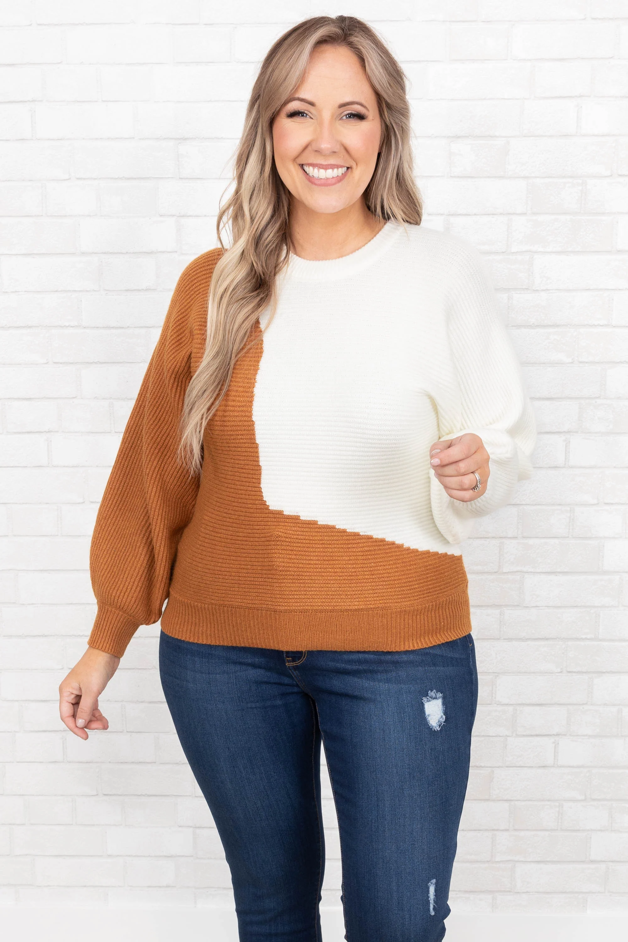 Fearless Beauty Sweater, White - Weilaico