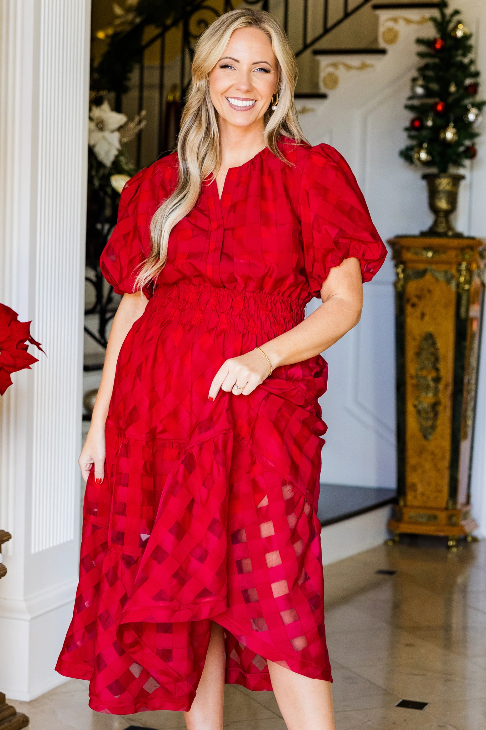 Just Because Dress, Bordeaux - Weilaico