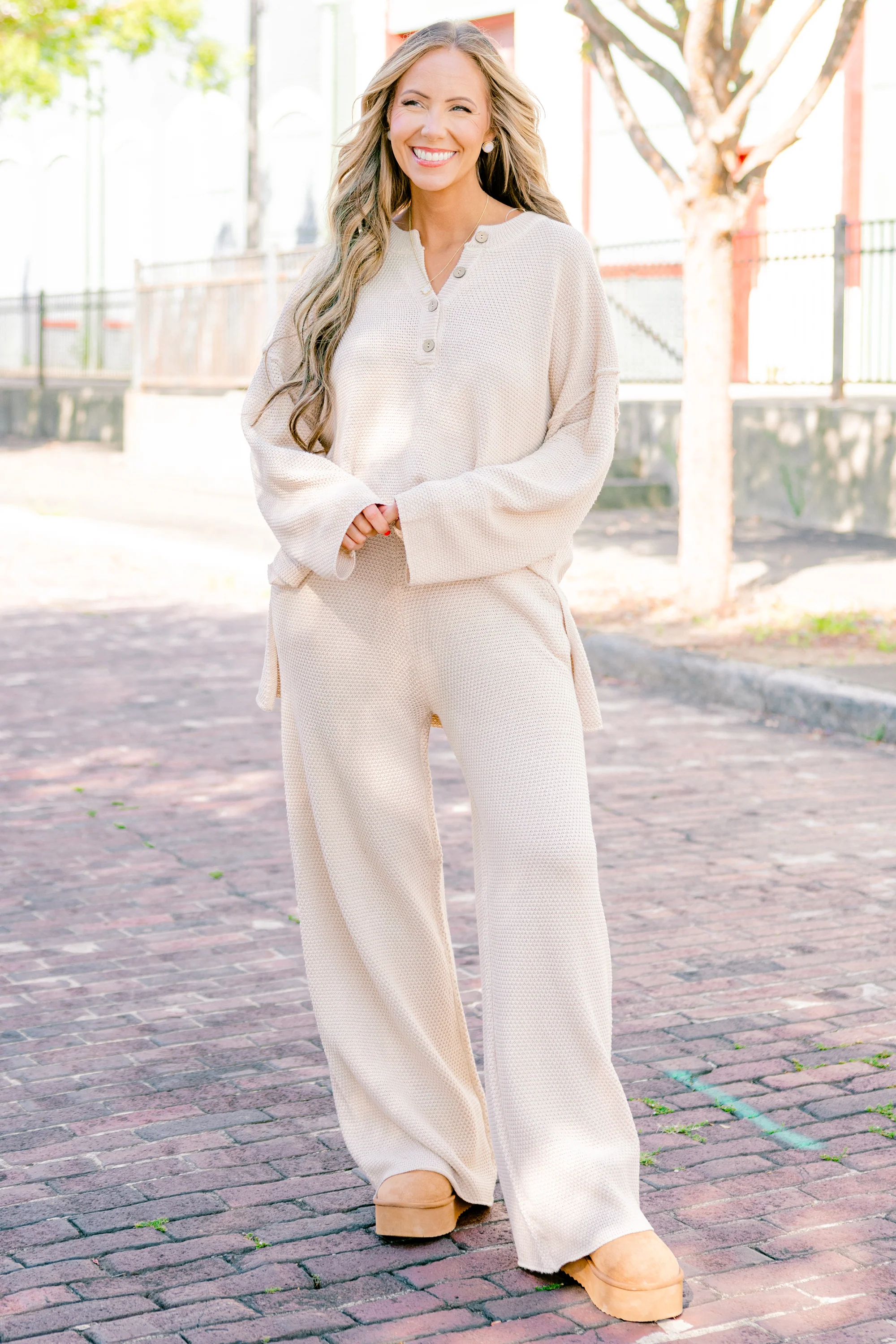 Gone Wild Set, Cream - Weilaico