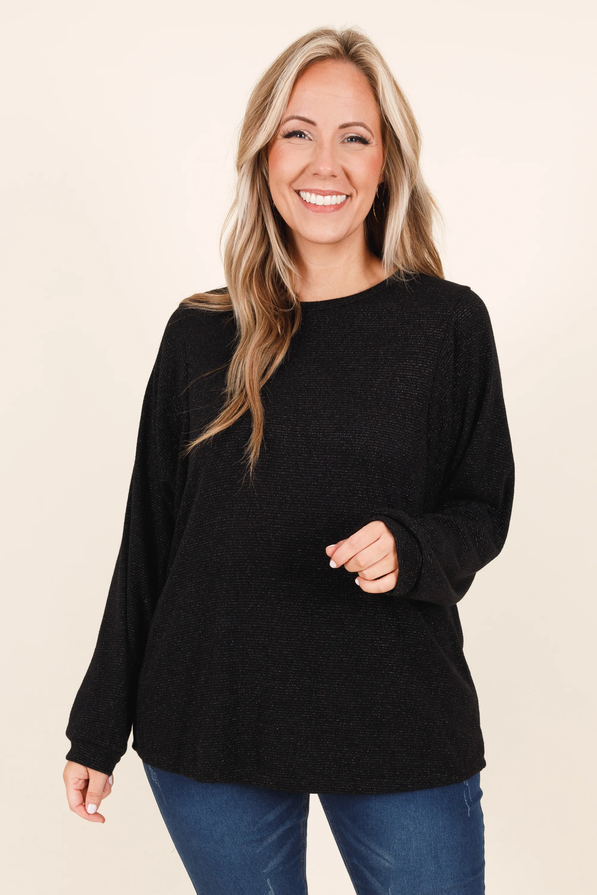 New Reality Sweater, Black - Weilaico