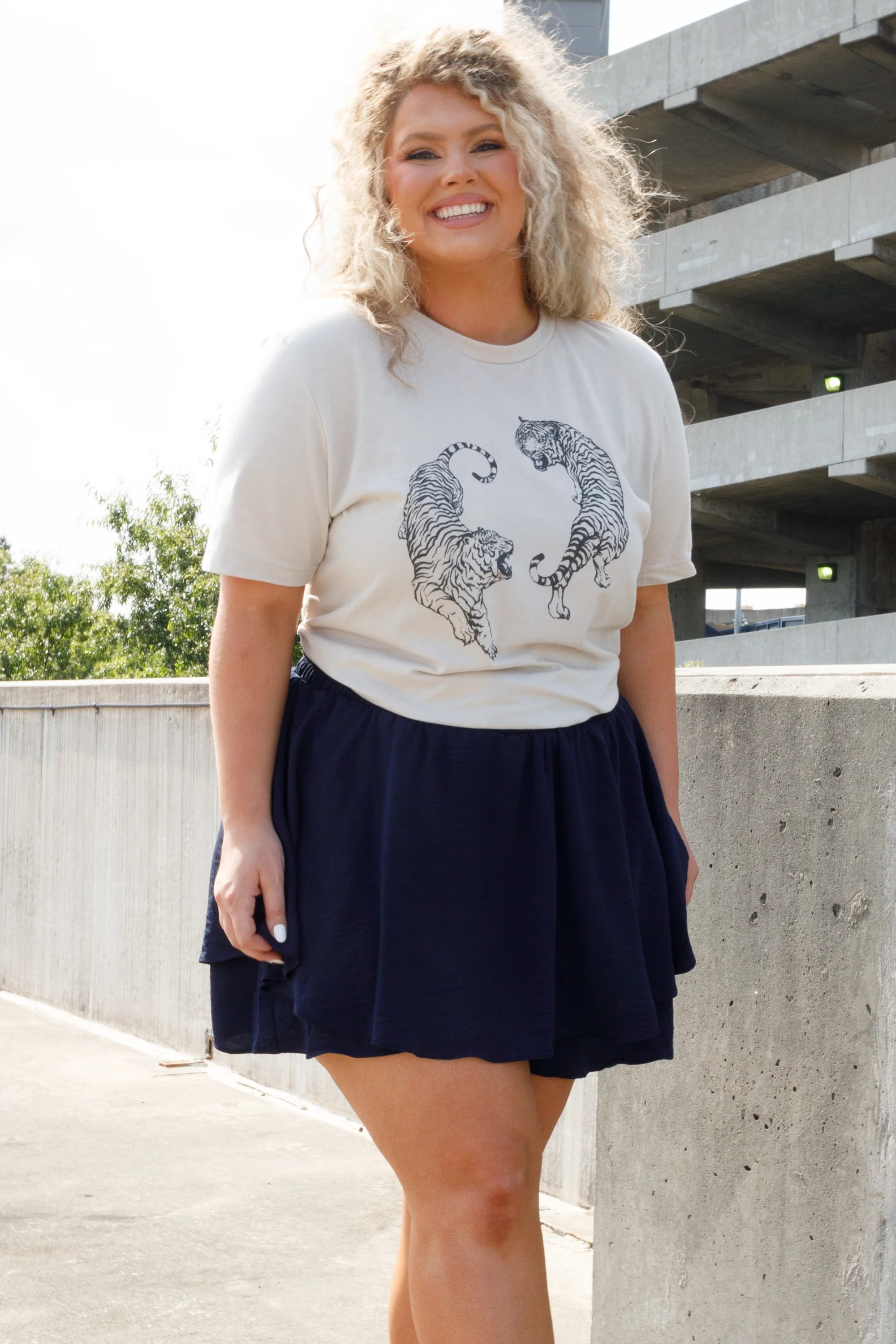 The Perfect Harmony Skort, Navy - Weilaico