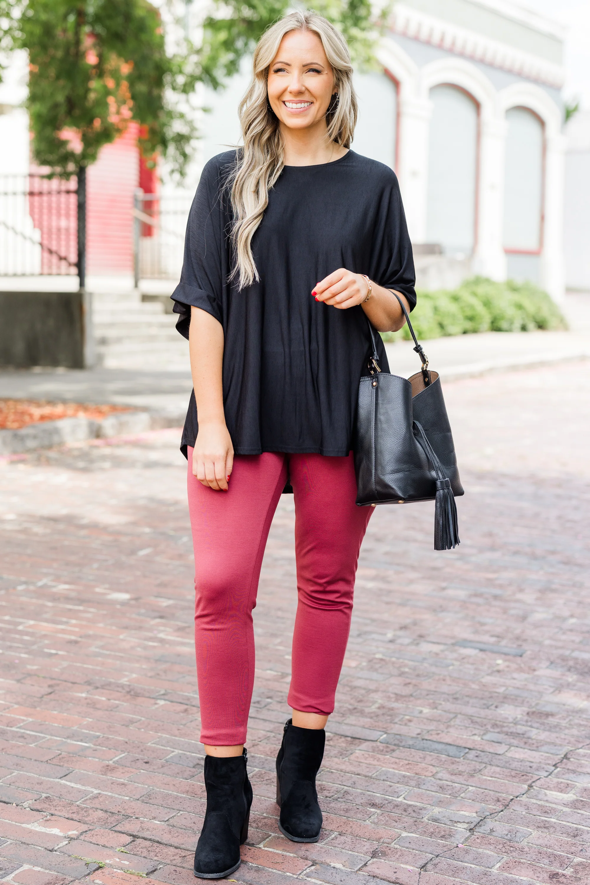 I'm The Boss Now Top, Black - Weilaico