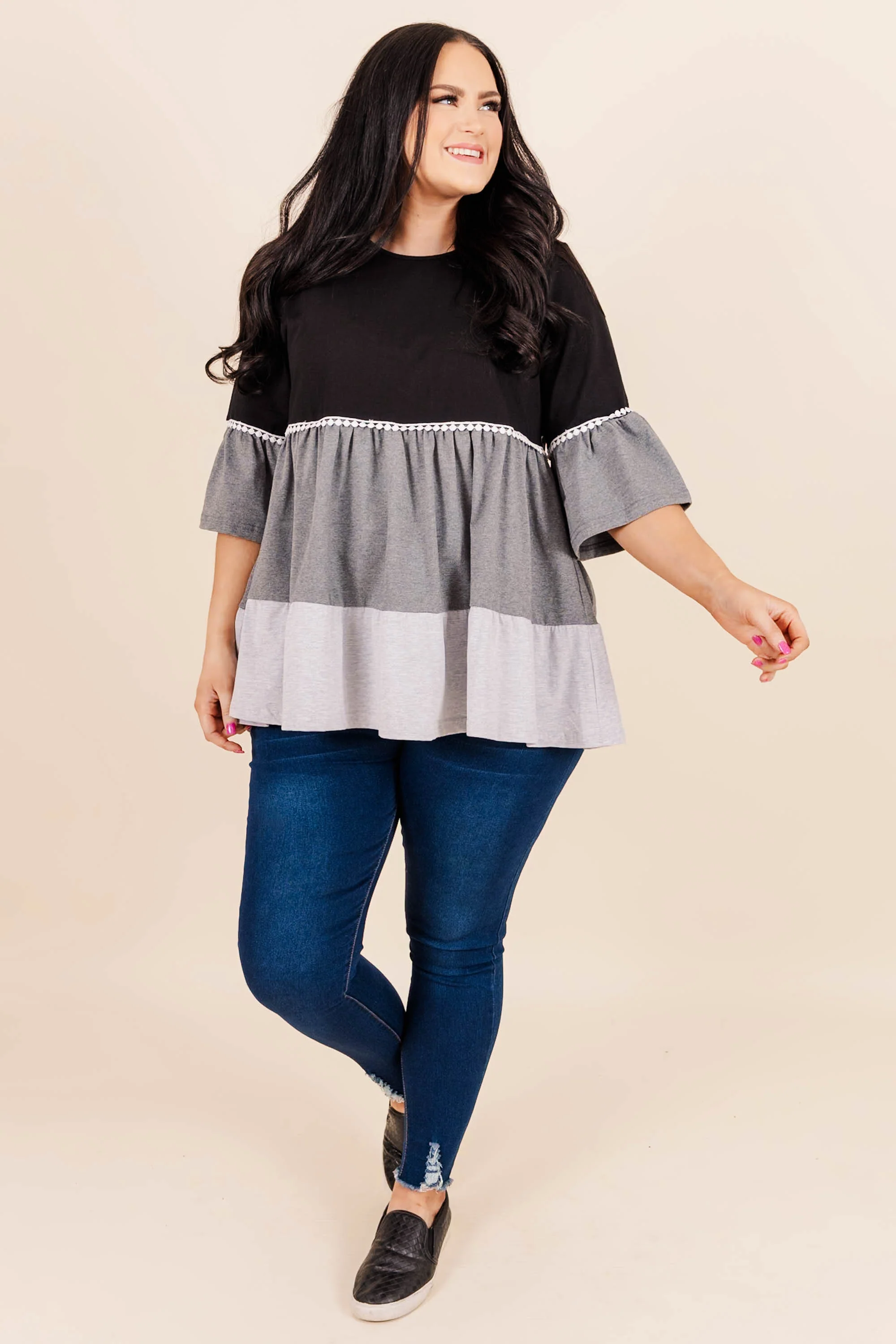 I Did Something Bad Top, Black Combo - Weilaico