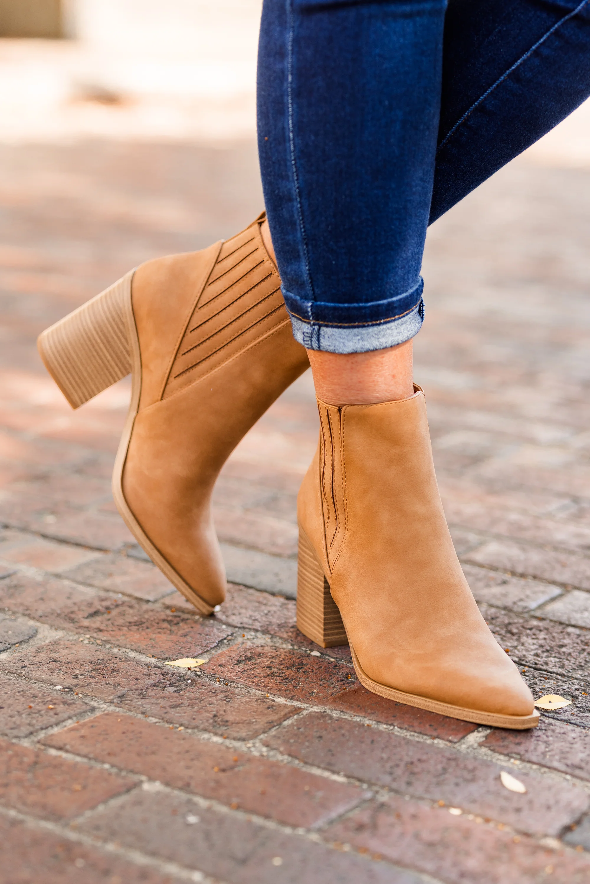 Can't Resist These Booties, Coffee - Weilaico