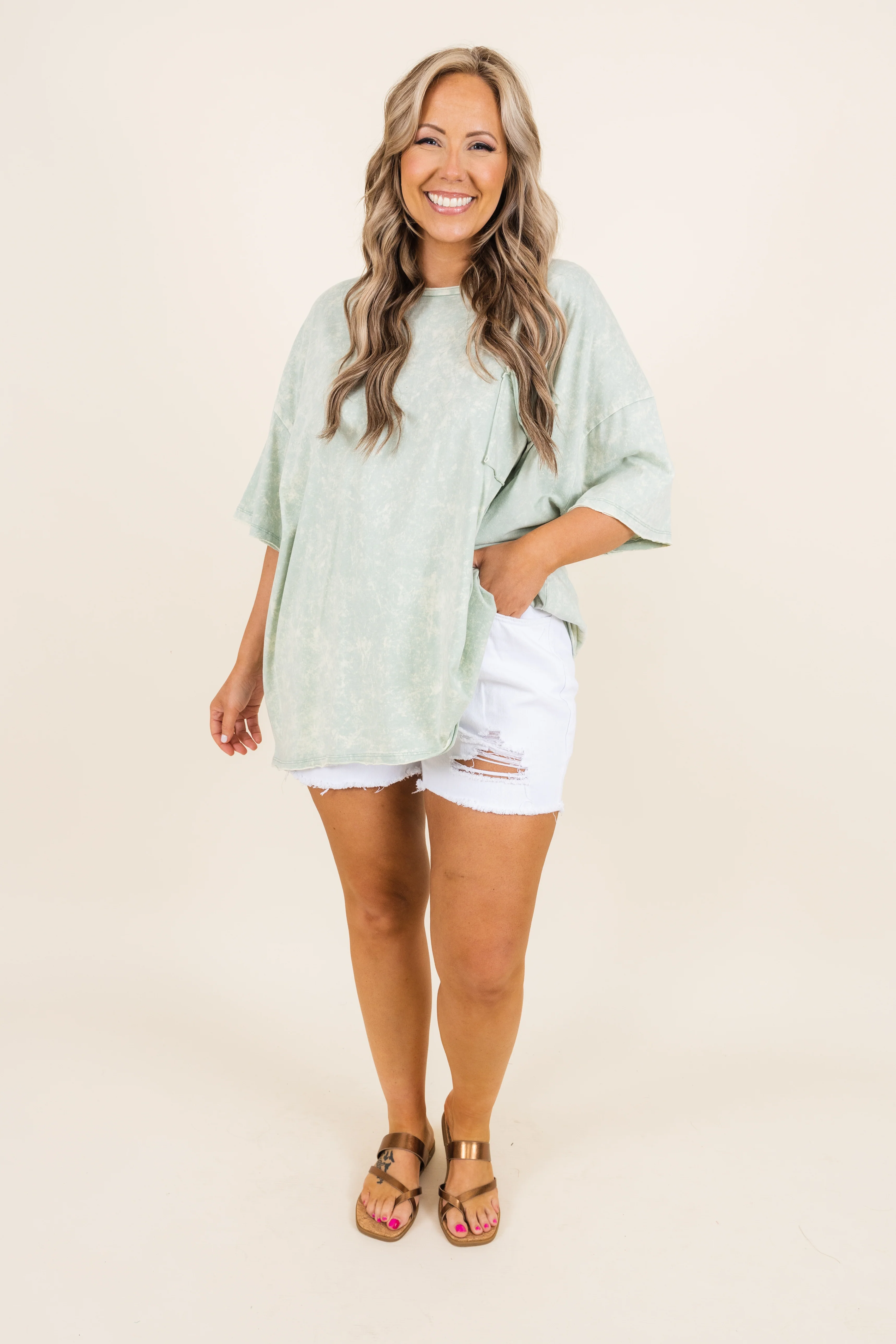 Always The Favorite Shorts, White - Weilaico