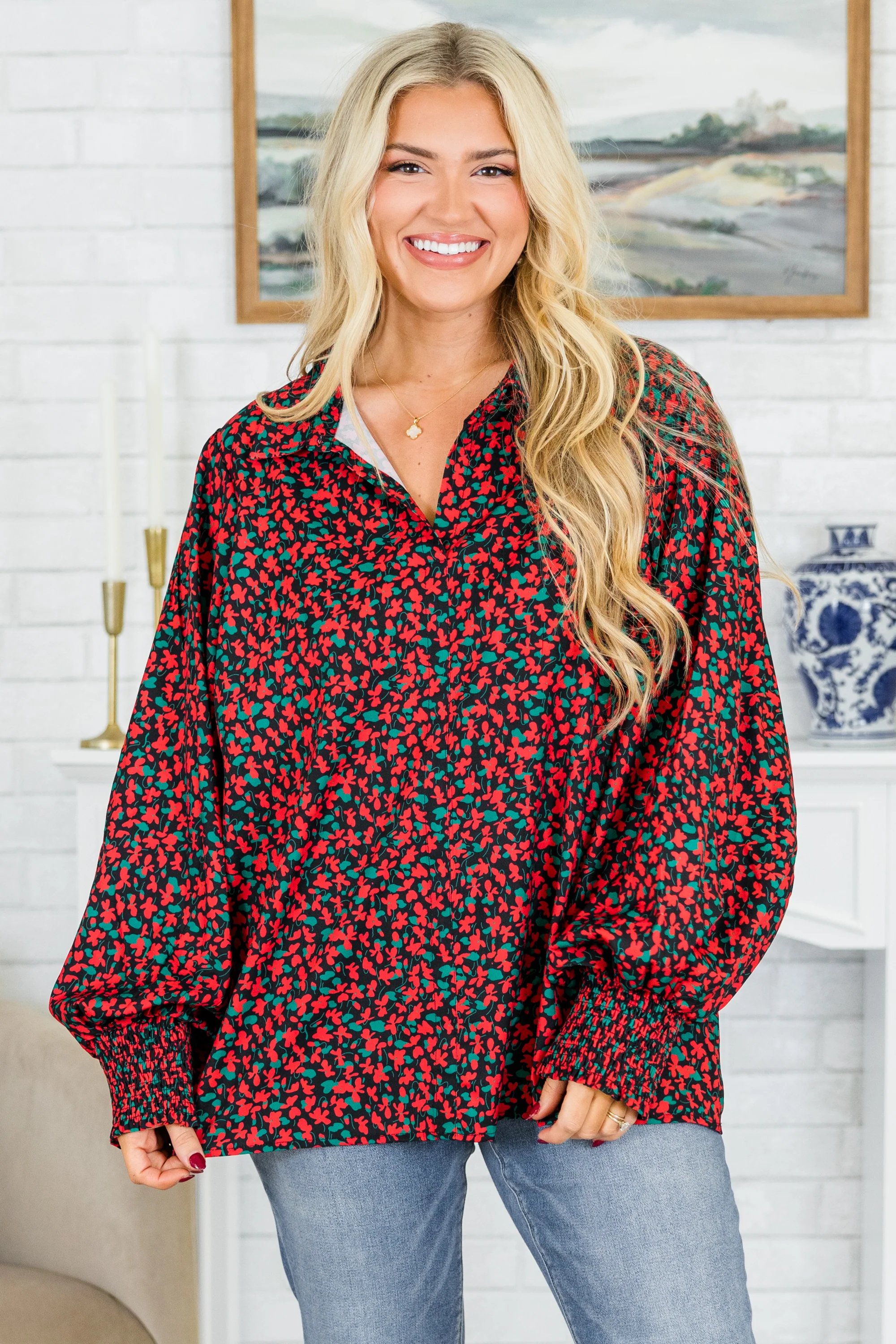 True You Top, Red/Black - Weilaico