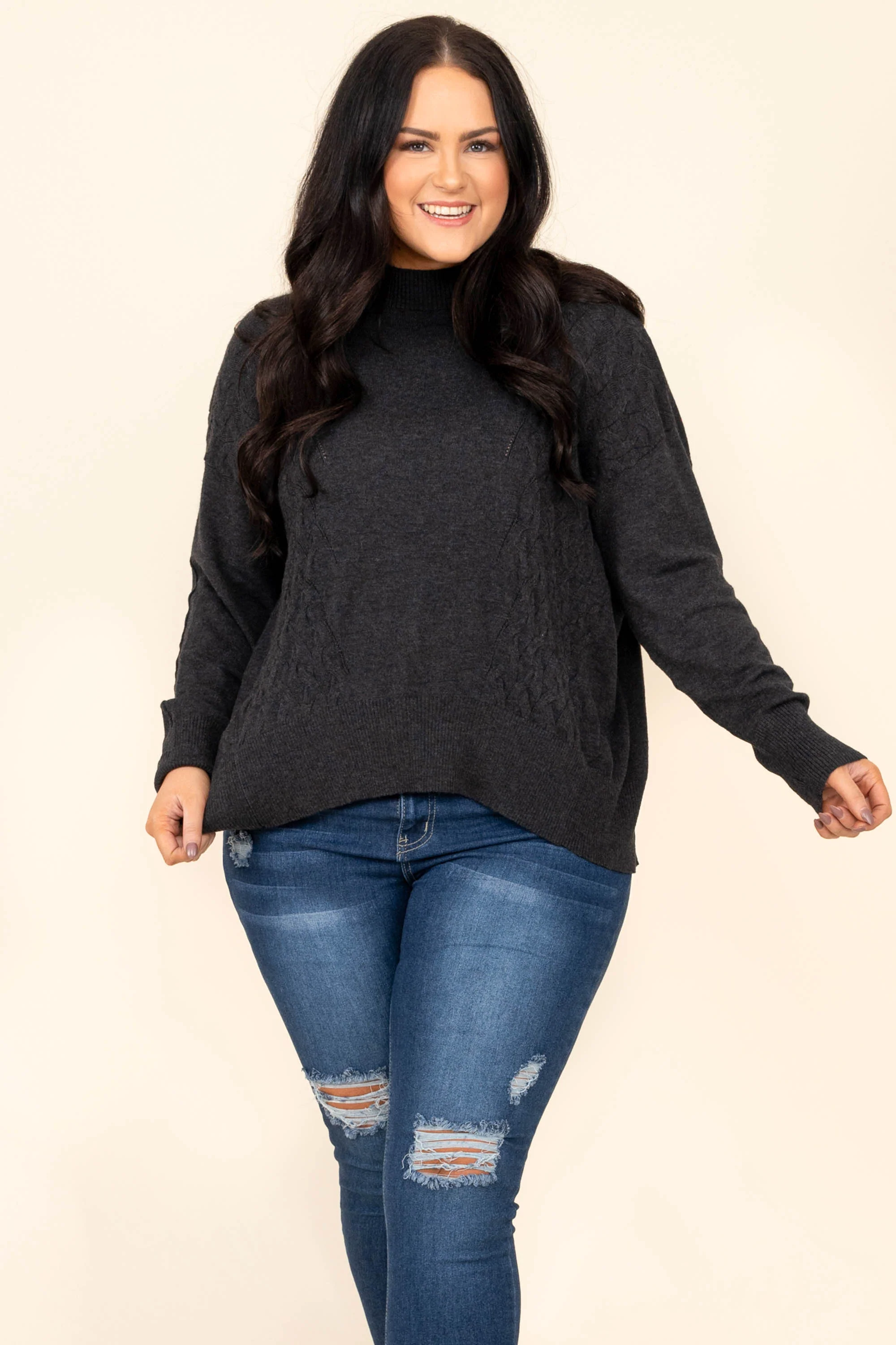 Working Wonders Top, Gray - Weilaico