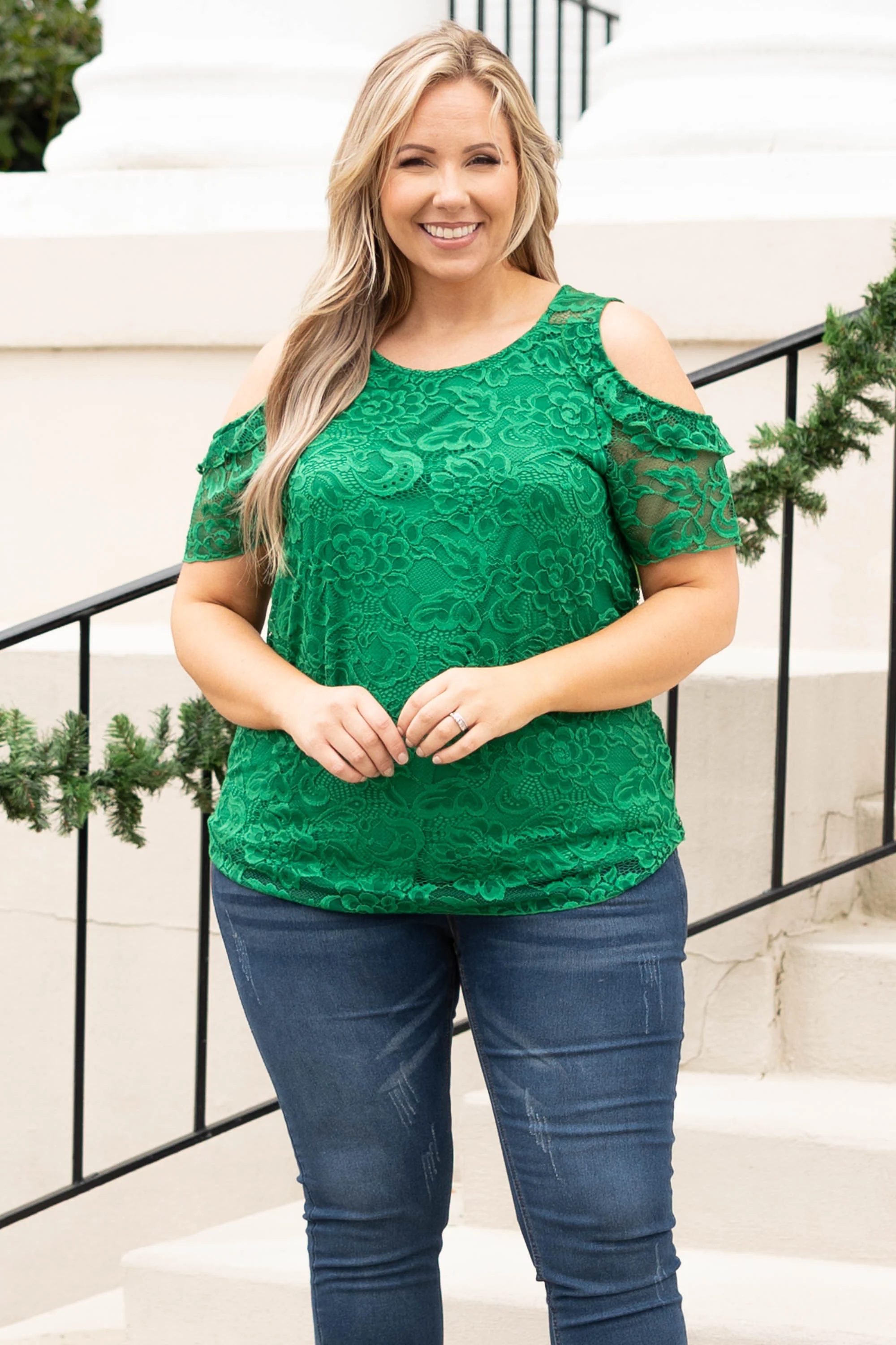 Baby Love Top, Kelly Green - Weilaico