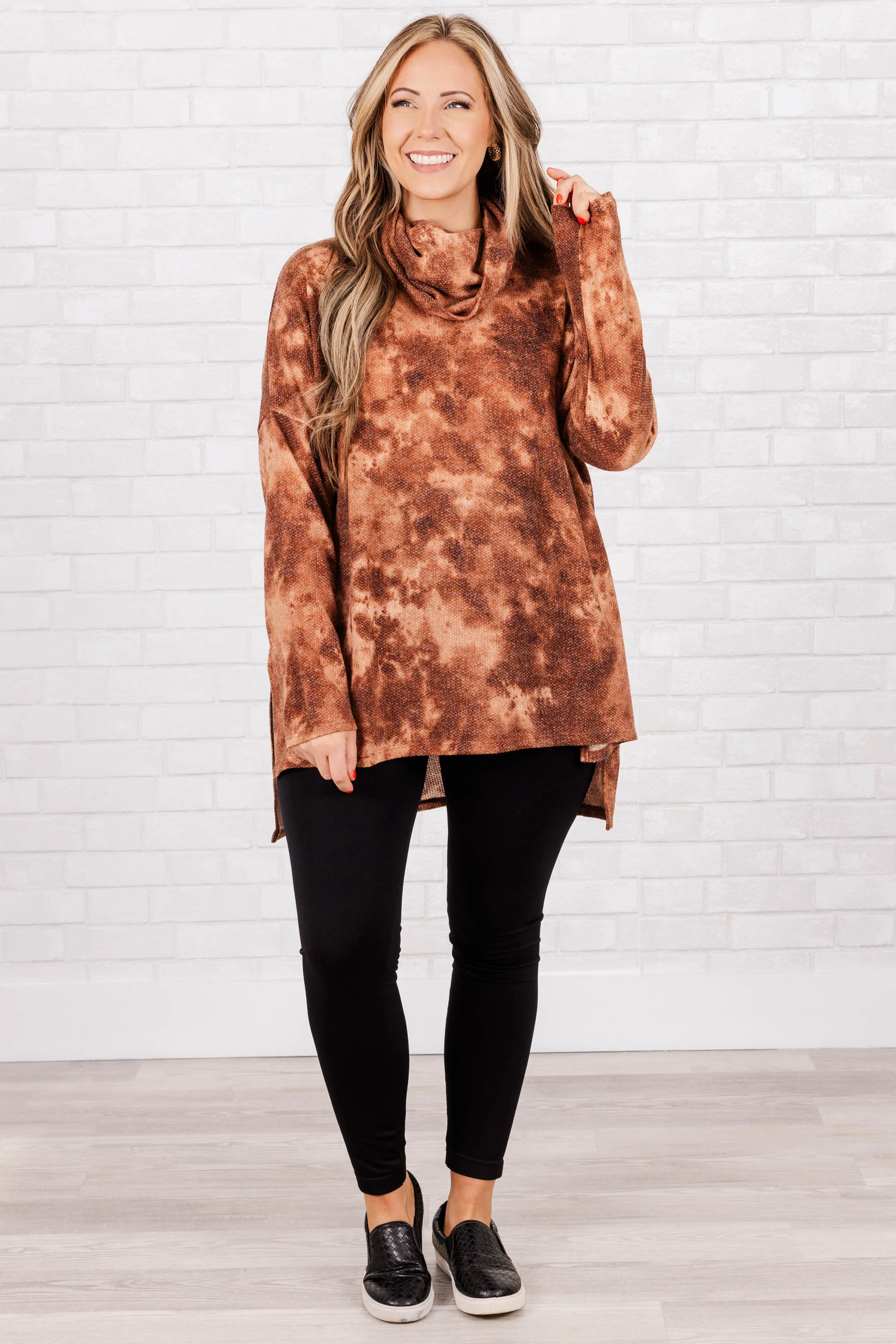 Touches My Soul Top, Cocoa - Weilaico