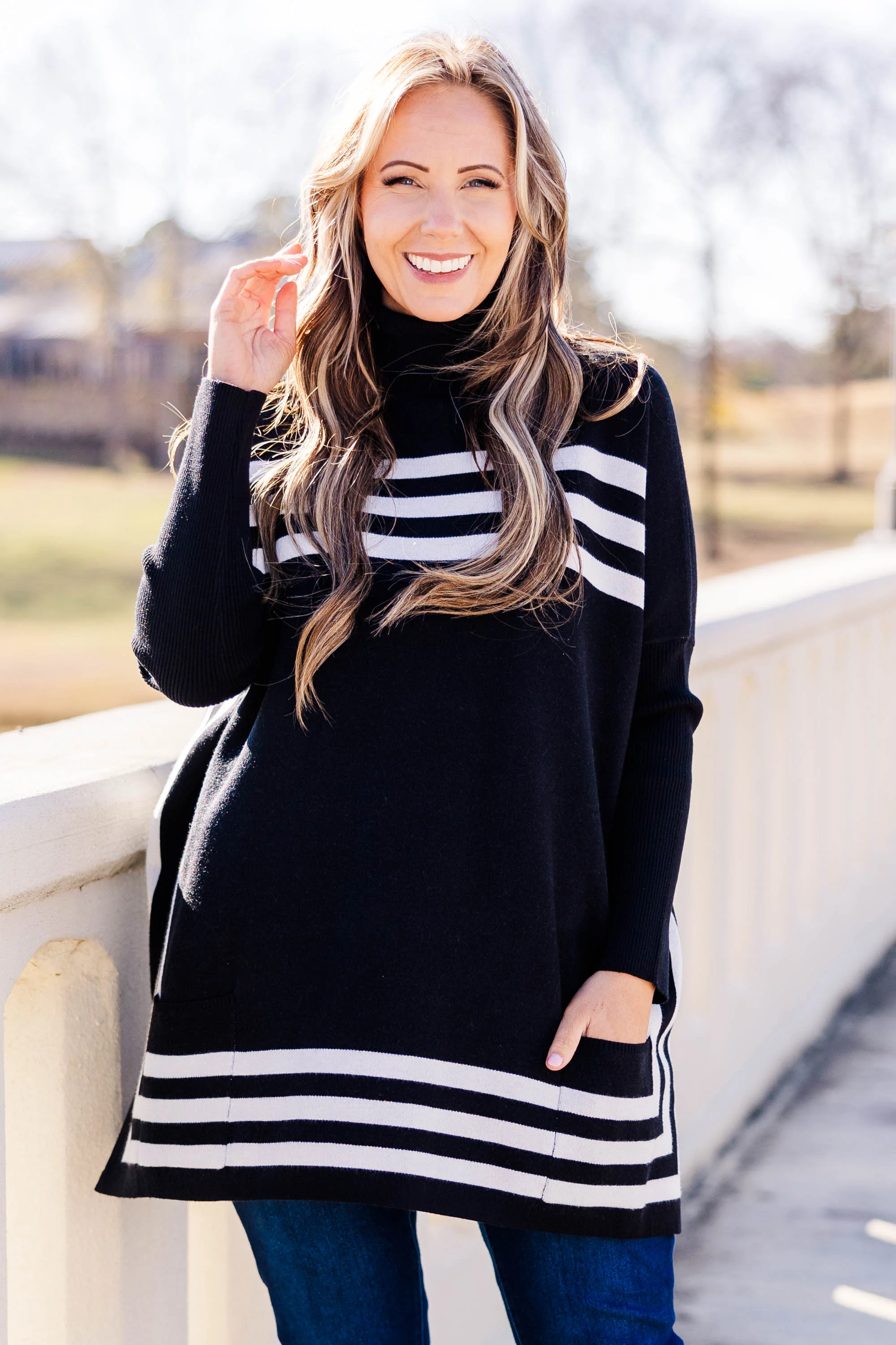 Anything For My Baby Tunic, Black - Weilaico